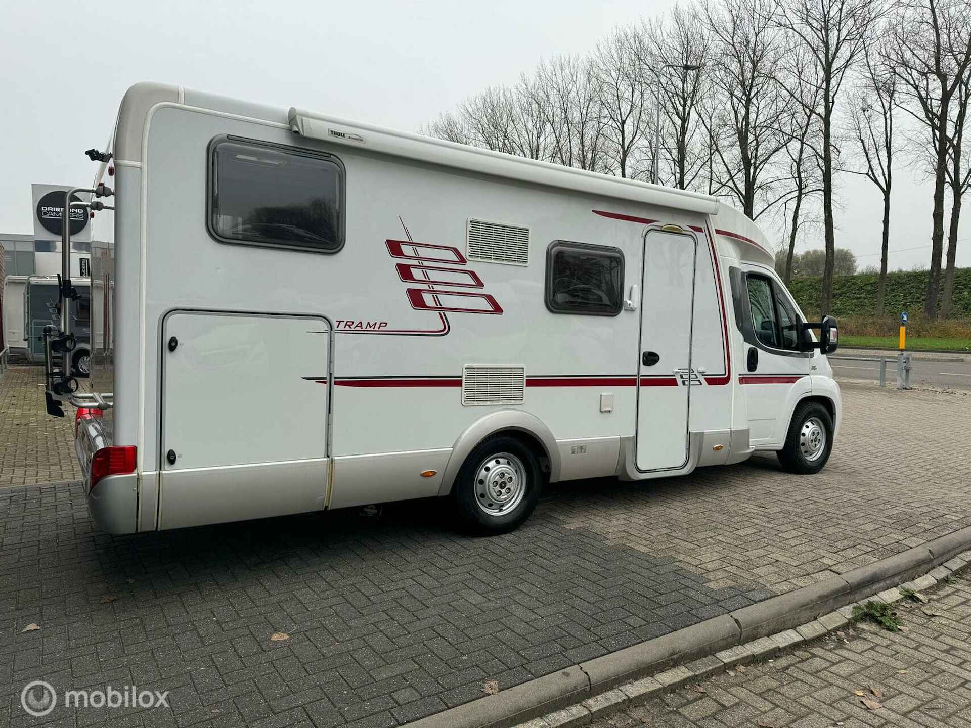 Hymer T 674 CL Enkele Bedden Zonnepaneel Luifel Fietsenrek Grote Garage - 4/29