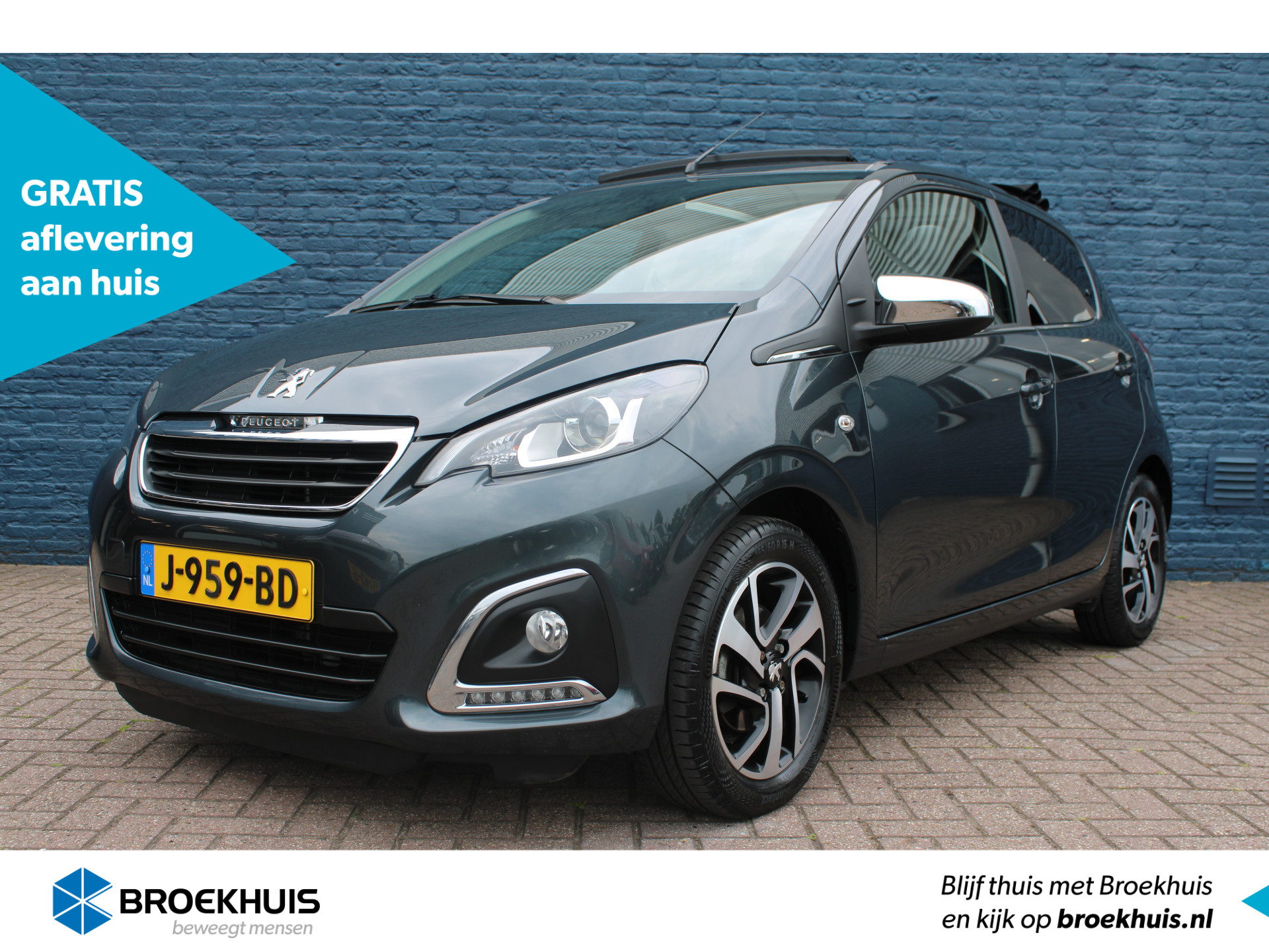 Peugeot 108 5drs 1.0 e-VTi Allure TOP! | Navigatie | Camera | Open dak | Climate control |