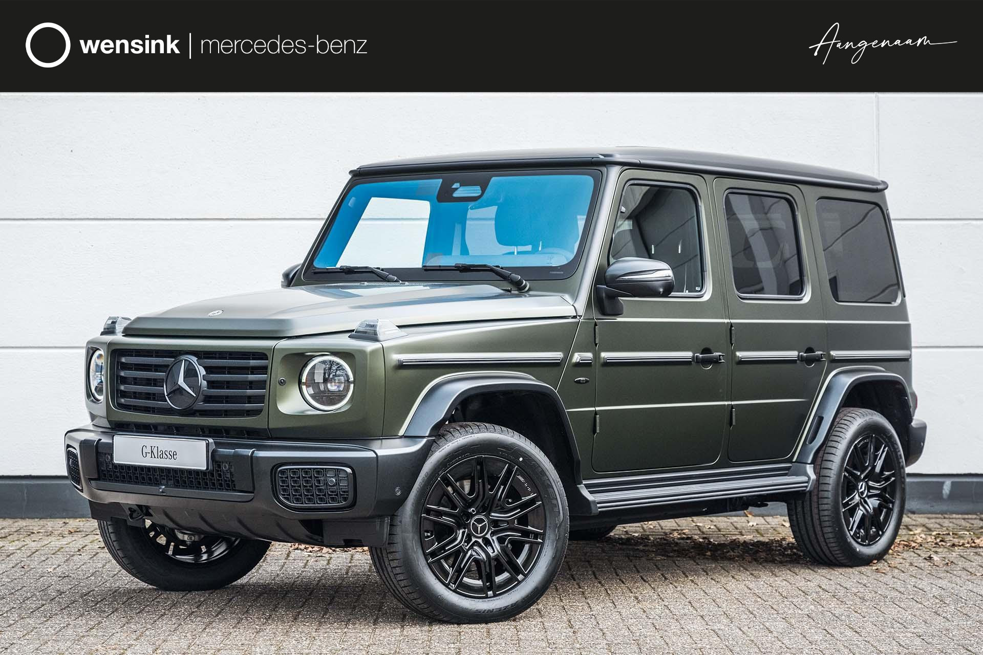 Mercedes-Benz G 580 met EQ-Technologie AMG Line | AMG Line ll | SUPERIOR Line interieur | Actieve multicontourstoelen Plus | Warmtecomfortpakket | MANUFAKTUR dak en bumpers in nachtzwart magno