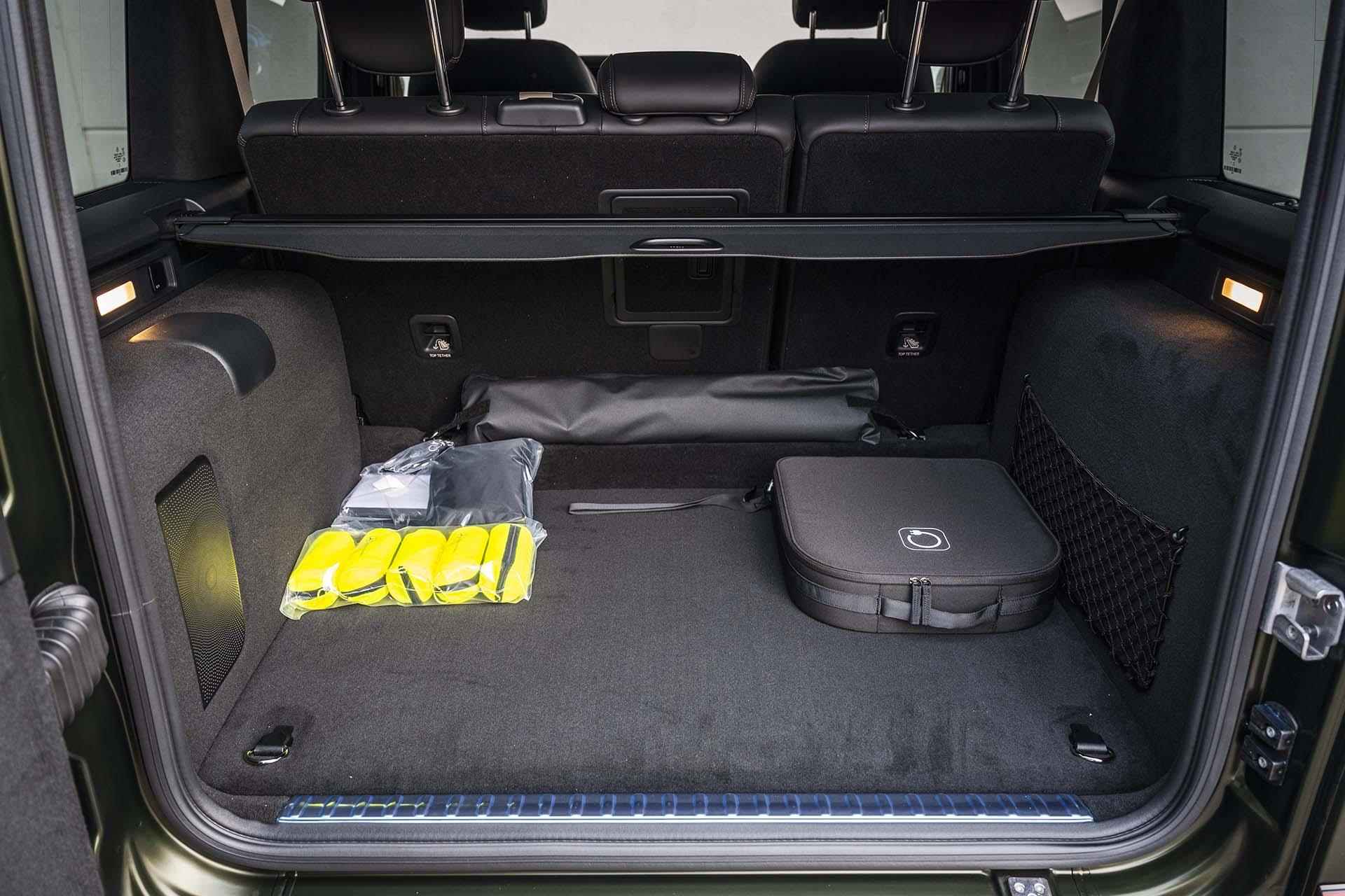 Mercedes-Benz G 580 met EQ-Technologie AMG Line | AMG Line ll | SUPERIOR Line interieur | Actieve multicontourstoelen Plus | Warmtecomfortpakket | MANUFAKTUR dak en bumpers in nachtzwart magno - 45/46