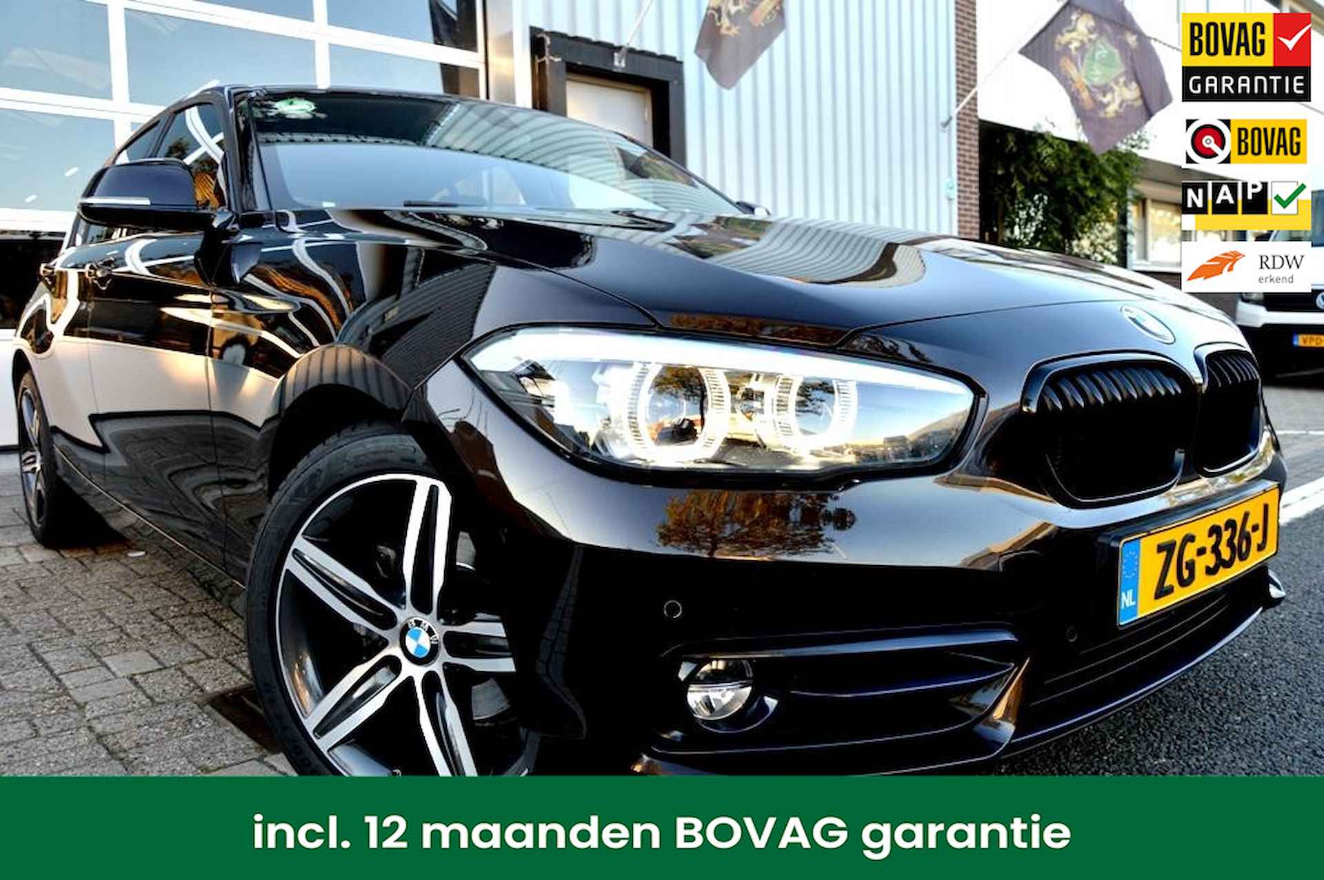 BMW 1-serie 118i Sport Line Edition LMV-18/PDC/CAM/NAVI/LEER