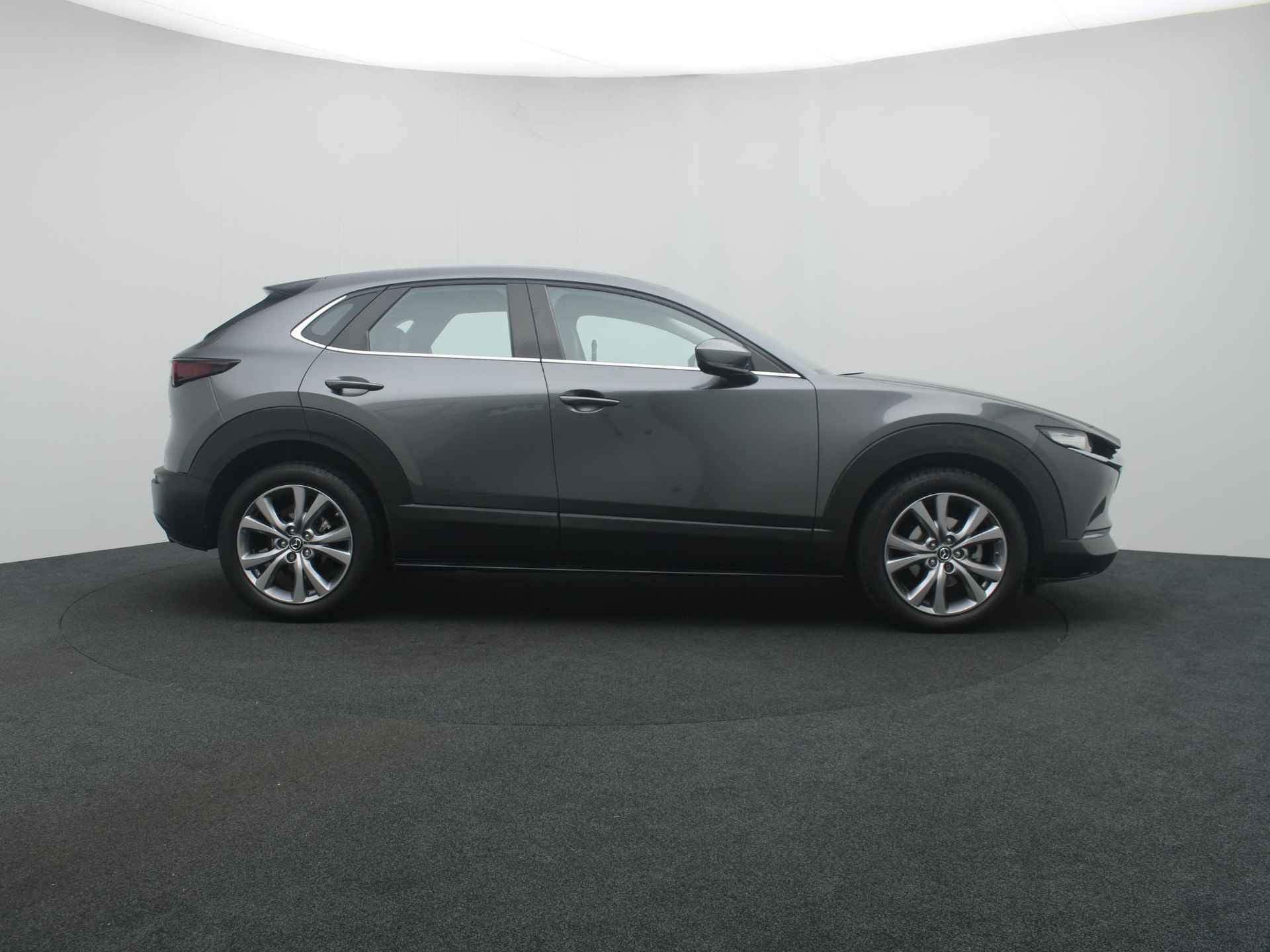 Mazda CX-30 2.0 SkyActiv-X Comfort met leer pakket en afneembare trekhaak : dealer onderhouden - 7/45