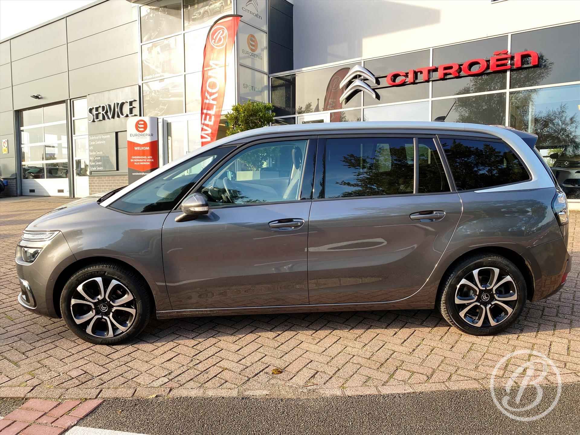 Citroen Grand C4 Spacetourer 130pk EAT8 Automaat Feel 7-zits | trekhaak, camera, parkeersensoren v&a, 17 inch velgen, navigatie, dab, dodehoekdetectie, android, apple. climate - 3/63