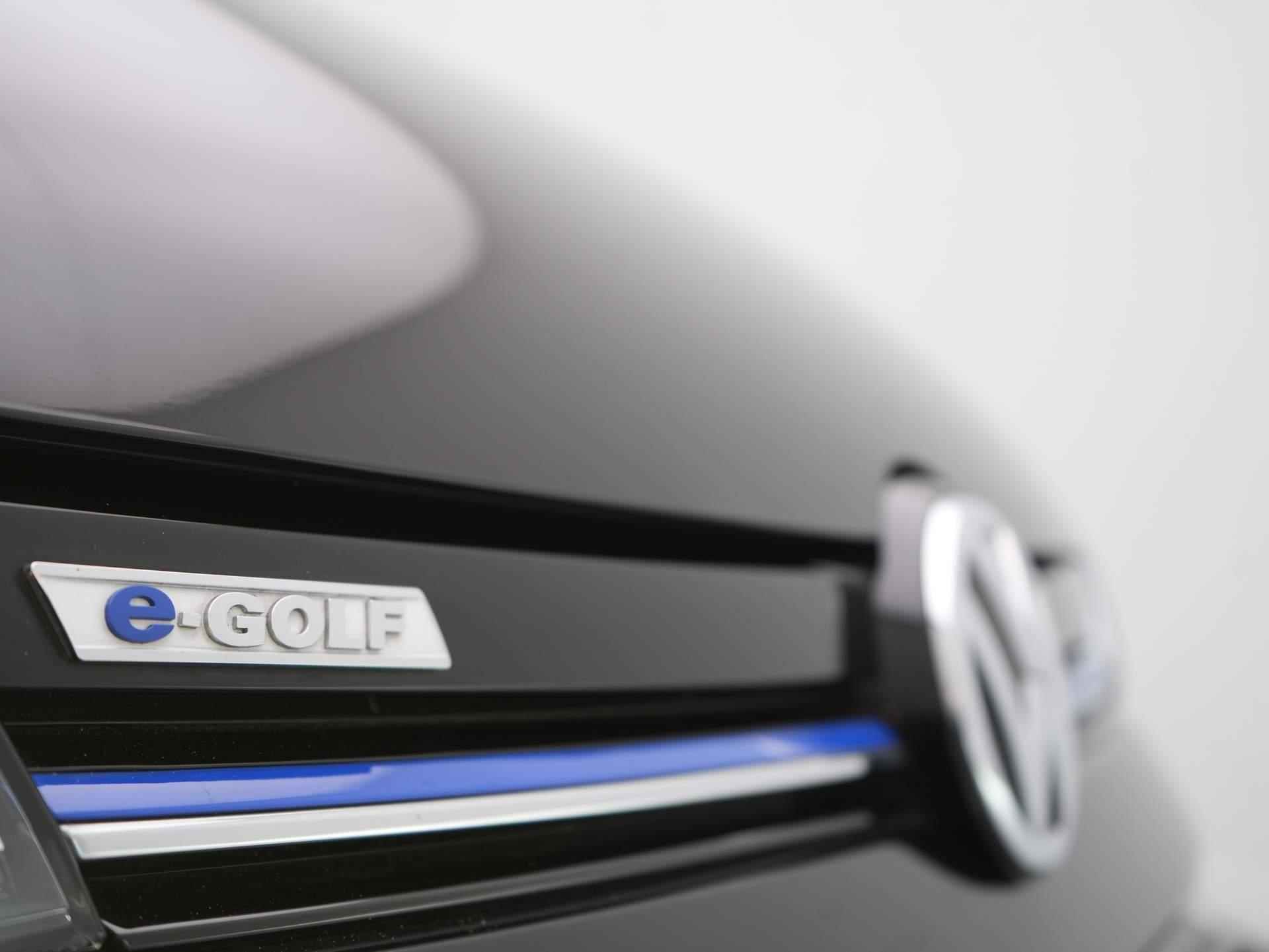 Volkswagen e-Golf E-DITION Navigatie / LMV / Metallic - 41/44