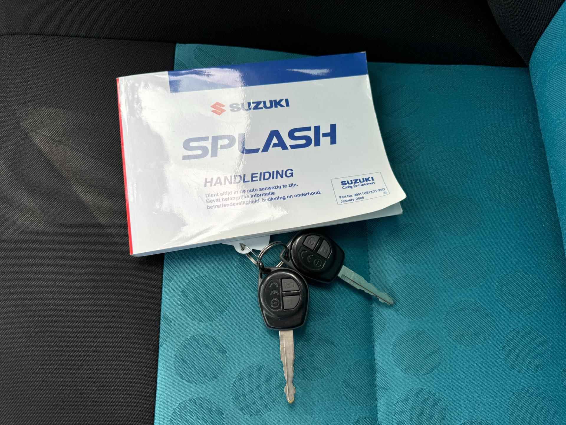 Suzuki Splash 1.2 Exclusive met airco en trekhaak - 20/23