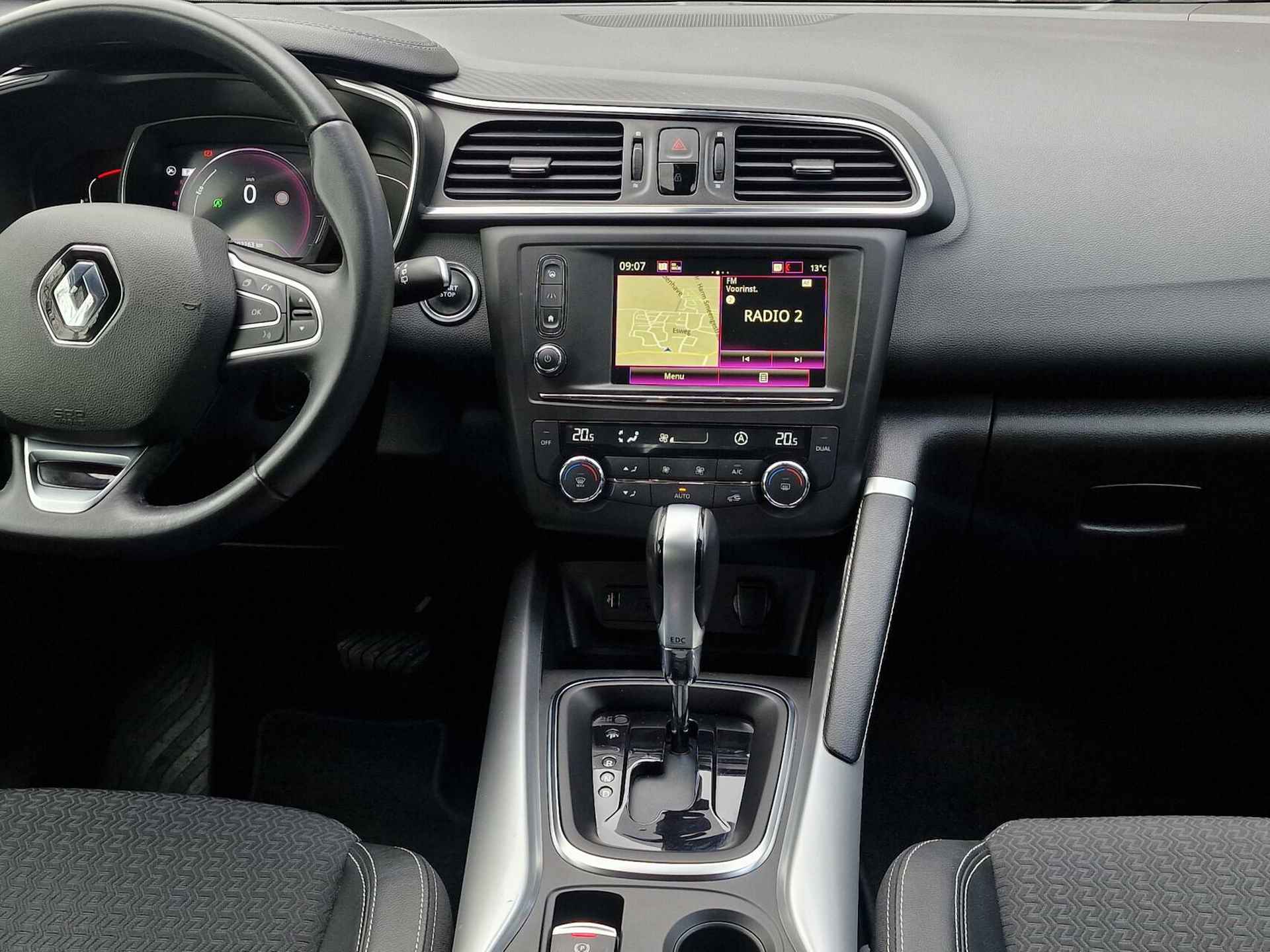 Renault Kadjar 1.2 TCe Intens|Automaat|Cruise|dodehoek|Navi|Camera| - 9/16