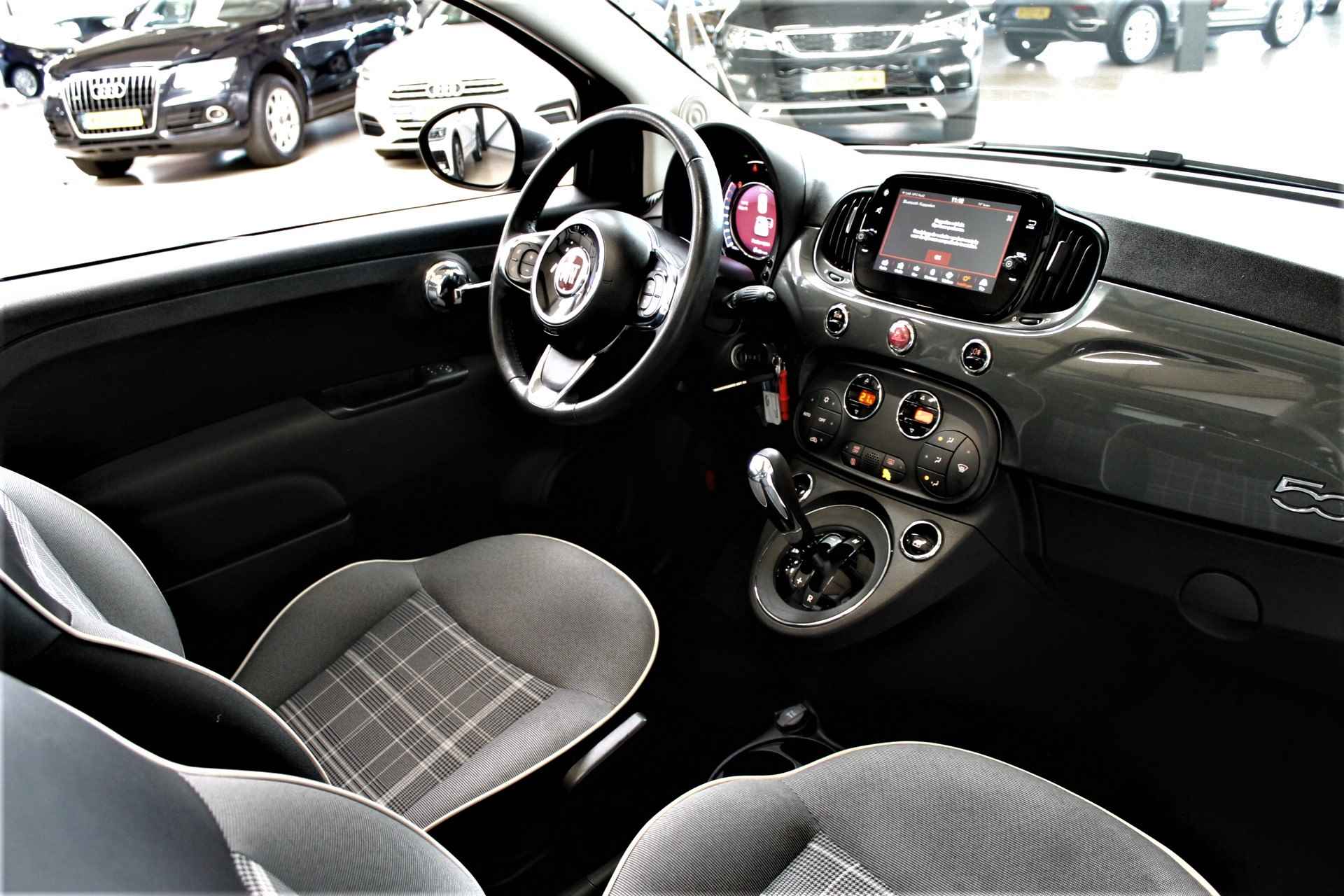 Fiat 500C 0.9 TwinAir 80pk Turbo Lounge 100% (Dealer) onderhouden label - 32/40