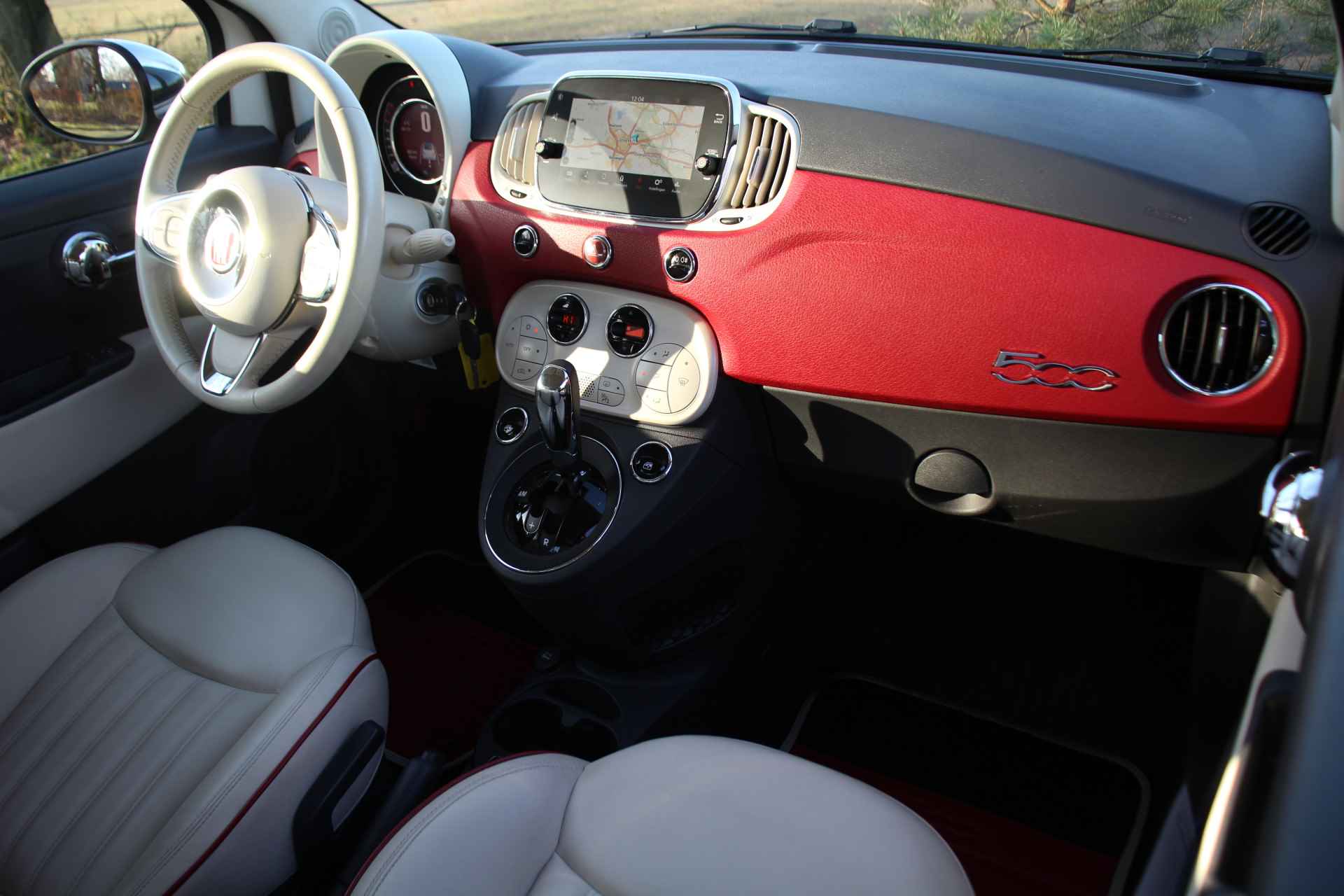 Fiat 500C 0.9 FOREVER YOUNG AUTOMAAT | LEDER | NAVI | PRACHTIGE STAAT! | PARKEERSENSOREN | CABRIO - 6/36