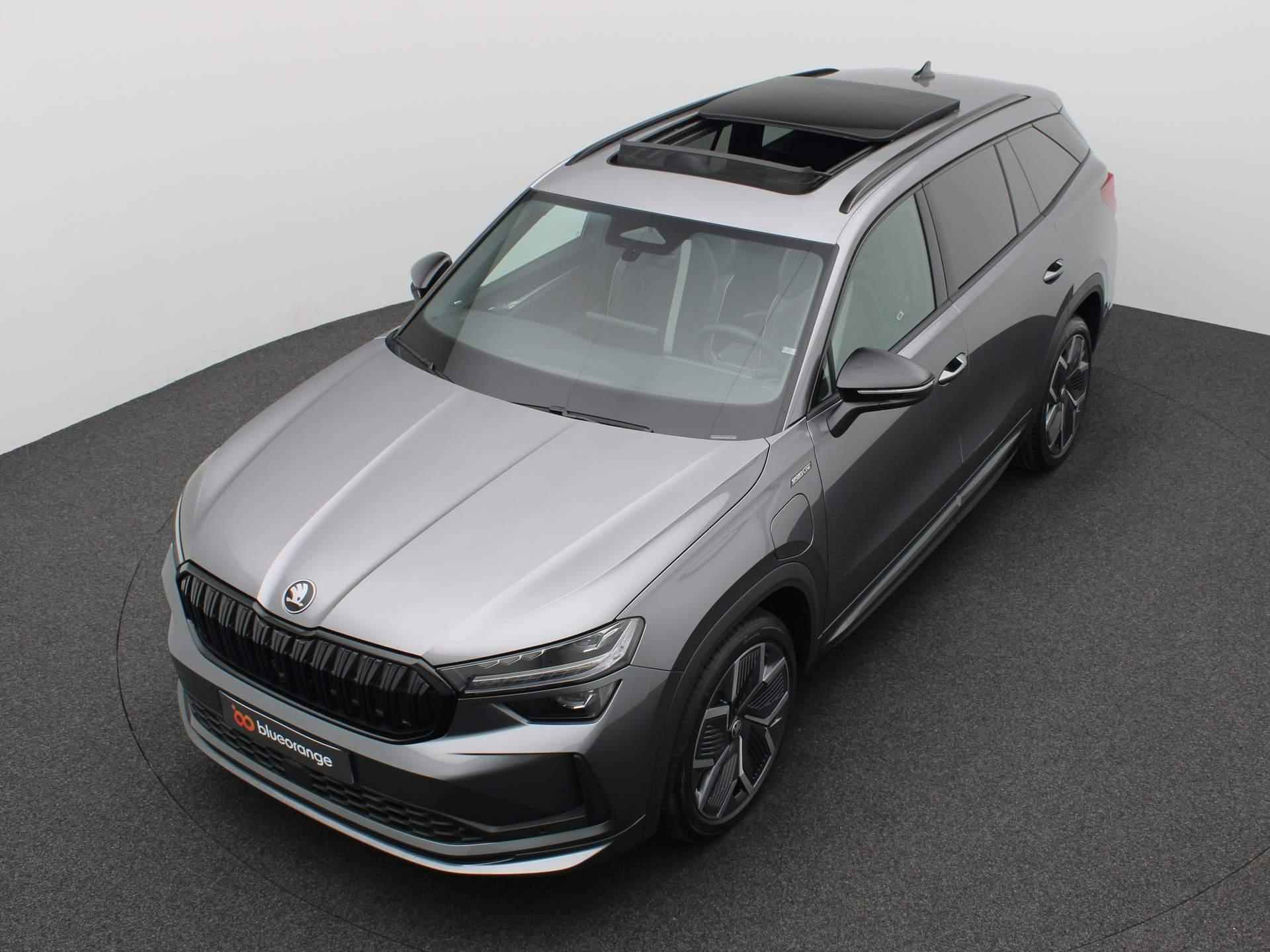 Skoda Kodiaq 1.5 TSI PHEV Sportline Business 204PK DSG Trekhaak, matrix led, panoramadak, Canton Audio, Keyless, acheruitrijcamera, adaptive cruise, side assist, winterpakket, electrische achterklep, 20" lichtmetaal - 14/55