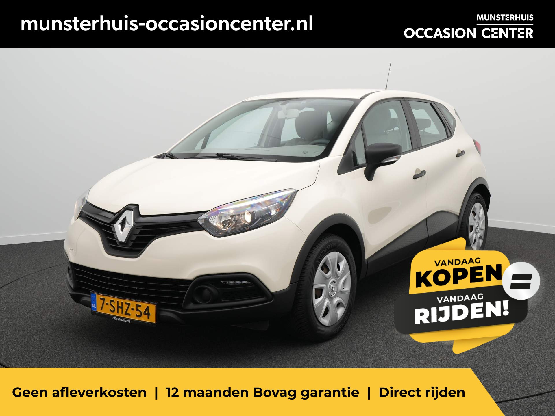Renault Captur TCe 90 Authentique - Trekhaak bij viaBOVAG.nl
