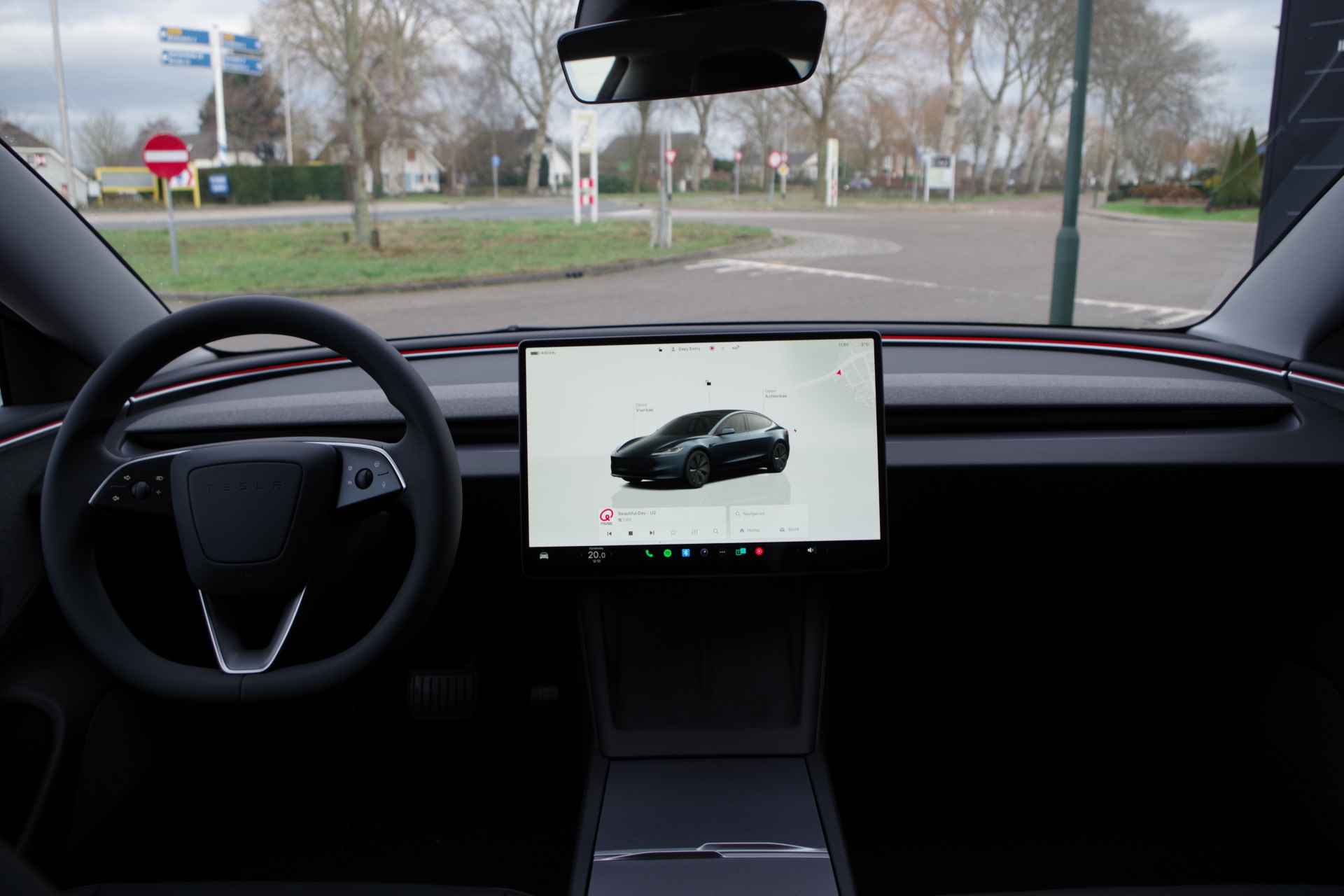 Tesla Model 3 Long Range RWD 78 kWh *PER-DIRECT LEVERBAAR*, Panoramadak, 4 x Stoelverwarming, Entertainment, 360 Camera - 4/55