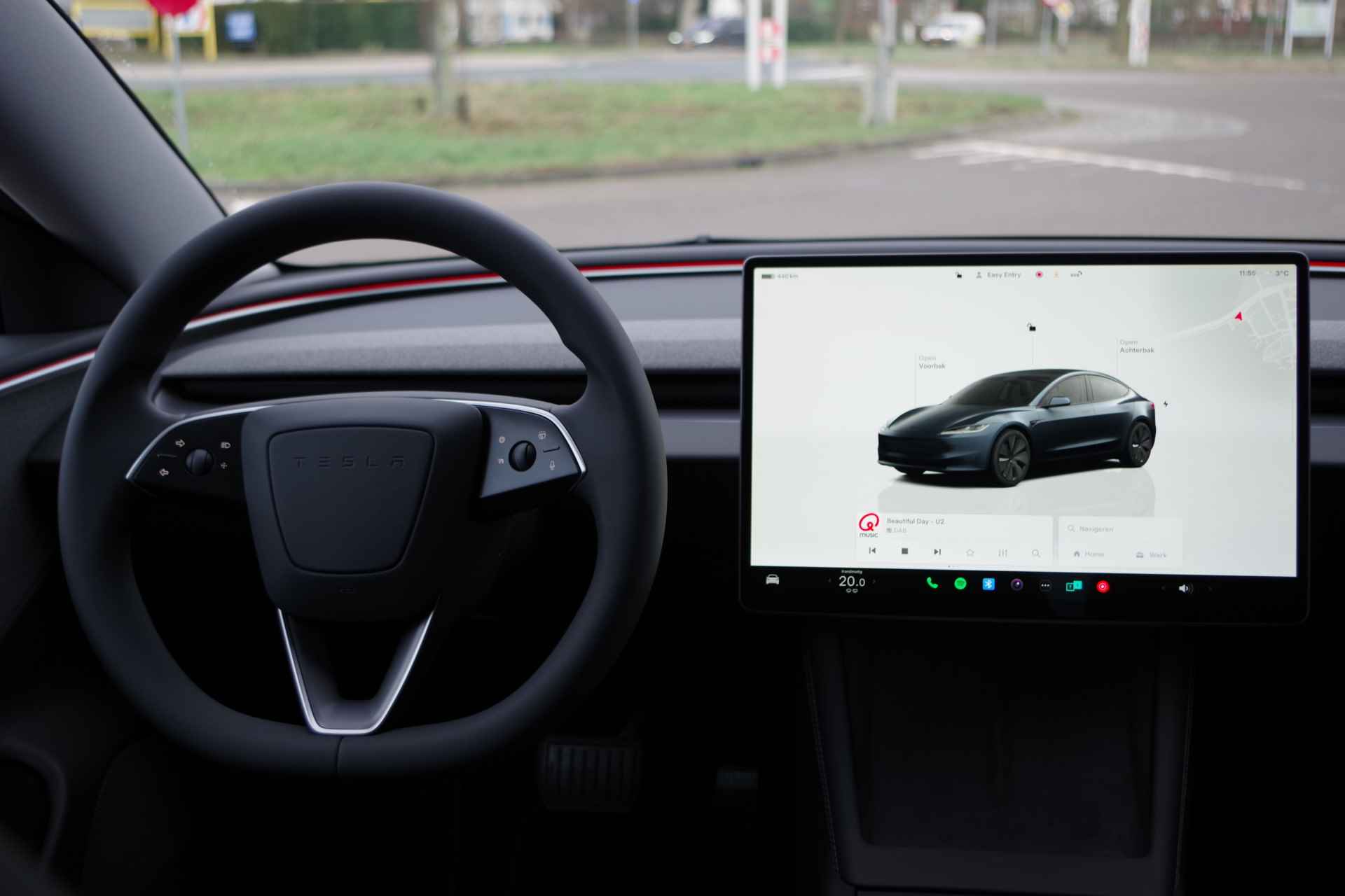 Tesla Model 3 Long Range RWD 78 kWh *PER-DIRECT LEVERBAAR*, Panoramadak, 4 x Stoelverwarming, Entertainment, 360 Camera - 9/55