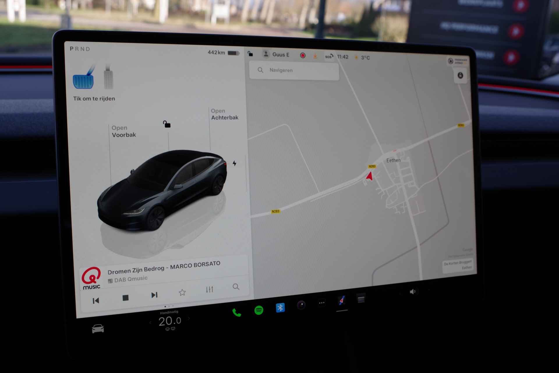 Tesla Model 3 Long Range RWD 78 kWh *PER-DIRECT LEVERBAAR*, Panoramadak, 4 x Stoelverwarming, Entertainment, 360 Camera - 31/55