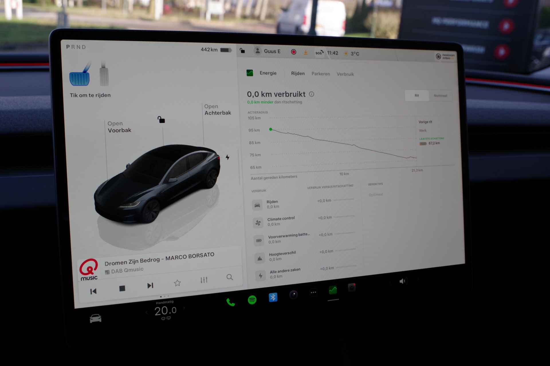 Tesla Model 3 Long Range RWD 78 kWh *PER-DIRECT LEVERBAAR*, Panoramadak, 4 x Stoelverwarming, Entertainment, 360 Camera - 34/55