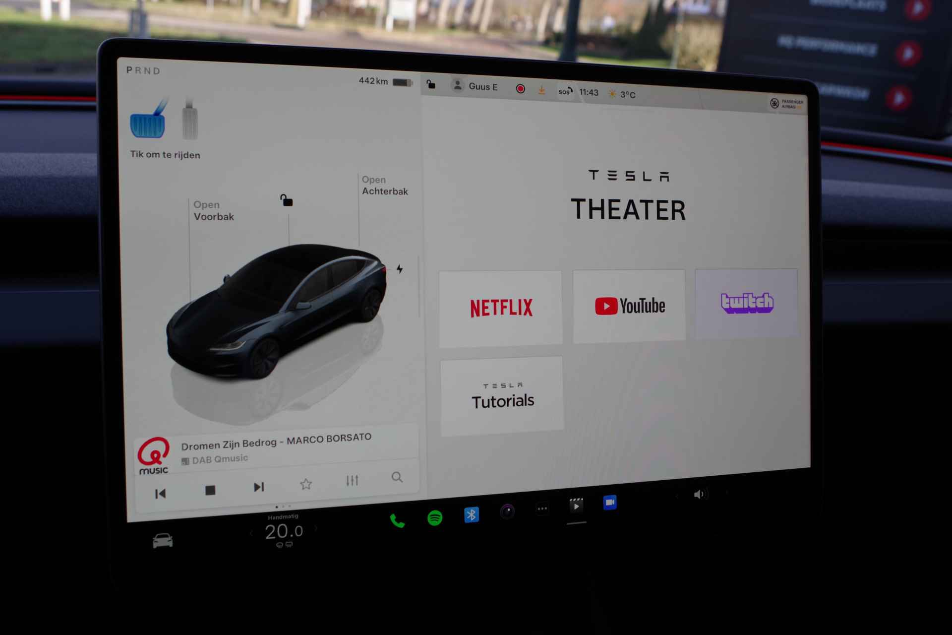 Tesla Model 3 Long Range RWD 78 kWh *PER-DIRECT LEVERBAAR*, Panoramadak, 4 x Stoelverwarming, Entertainment, 360 Camera - 35/55