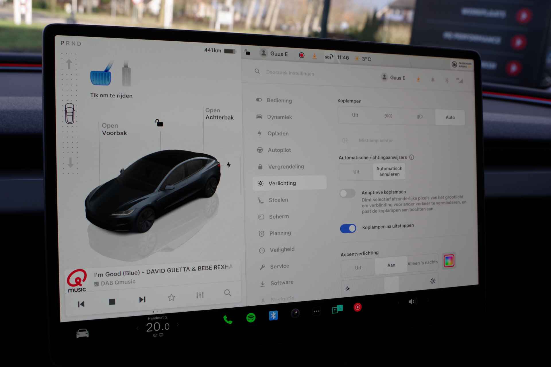 Tesla Model 3 Long Range RWD 78 kWh *PER-DIRECT LEVERBAAR*, Panoramadak, 4 x Stoelverwarming, Entertainment, 360 Camera - 41/55