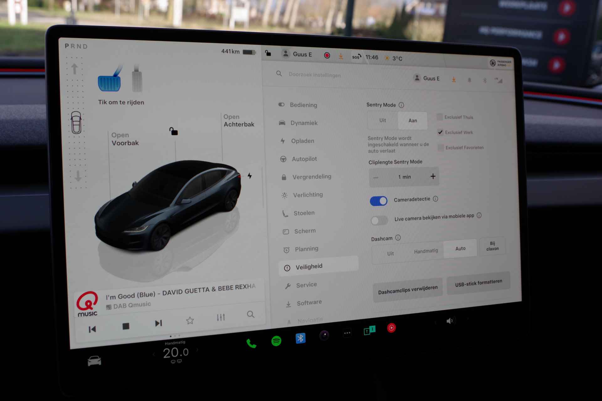 Tesla Model 3 Long Range RWD 78 kWh *PER-DIRECT LEVERBAAR*, Panoramadak, 4 x Stoelverwarming, Entertainment, 360 Camera - 44/55