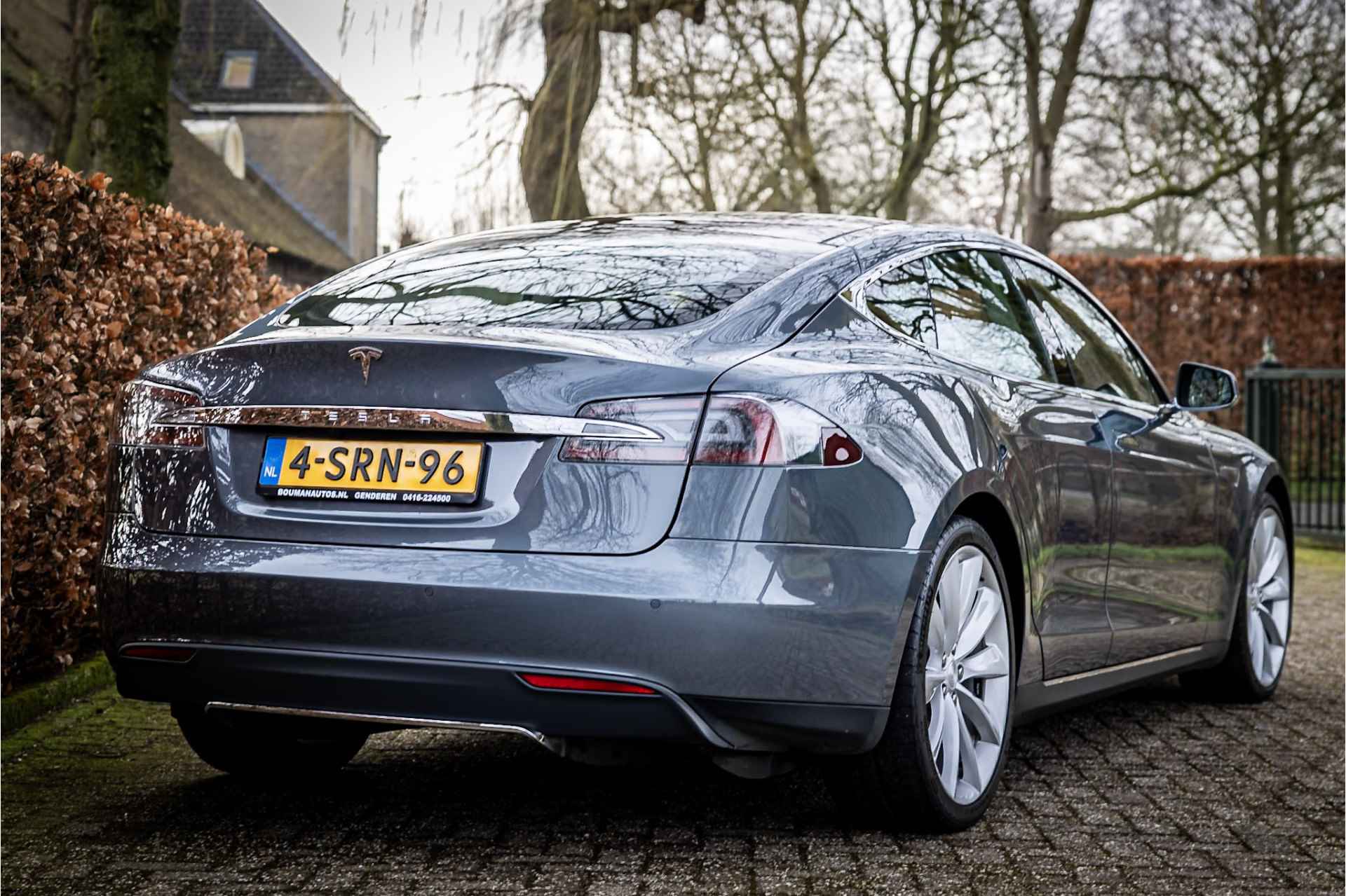 Tesla Model S 85 Base Lifetime Free Supercharge Luchtvering Panorama - 4/27