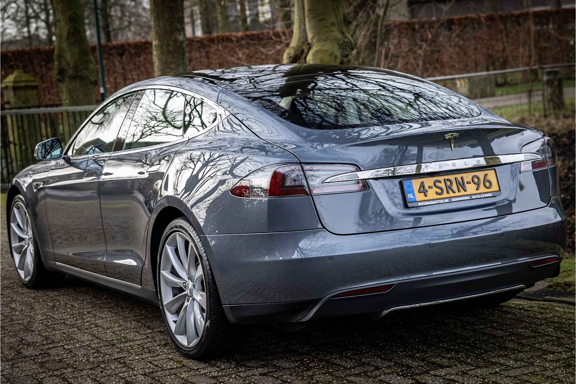Tesla Model S 85 Base Lifetime Free Supercharge Luchtvering Panorama - 16/27