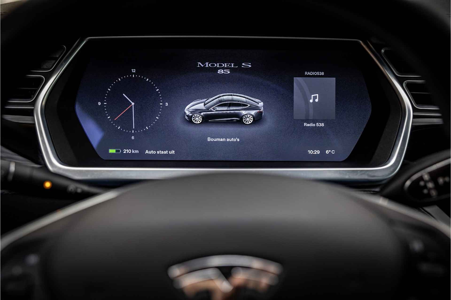 Tesla Model S 85 Base Lifetime Free Supercharge Luchtvering Panorama - 21/27