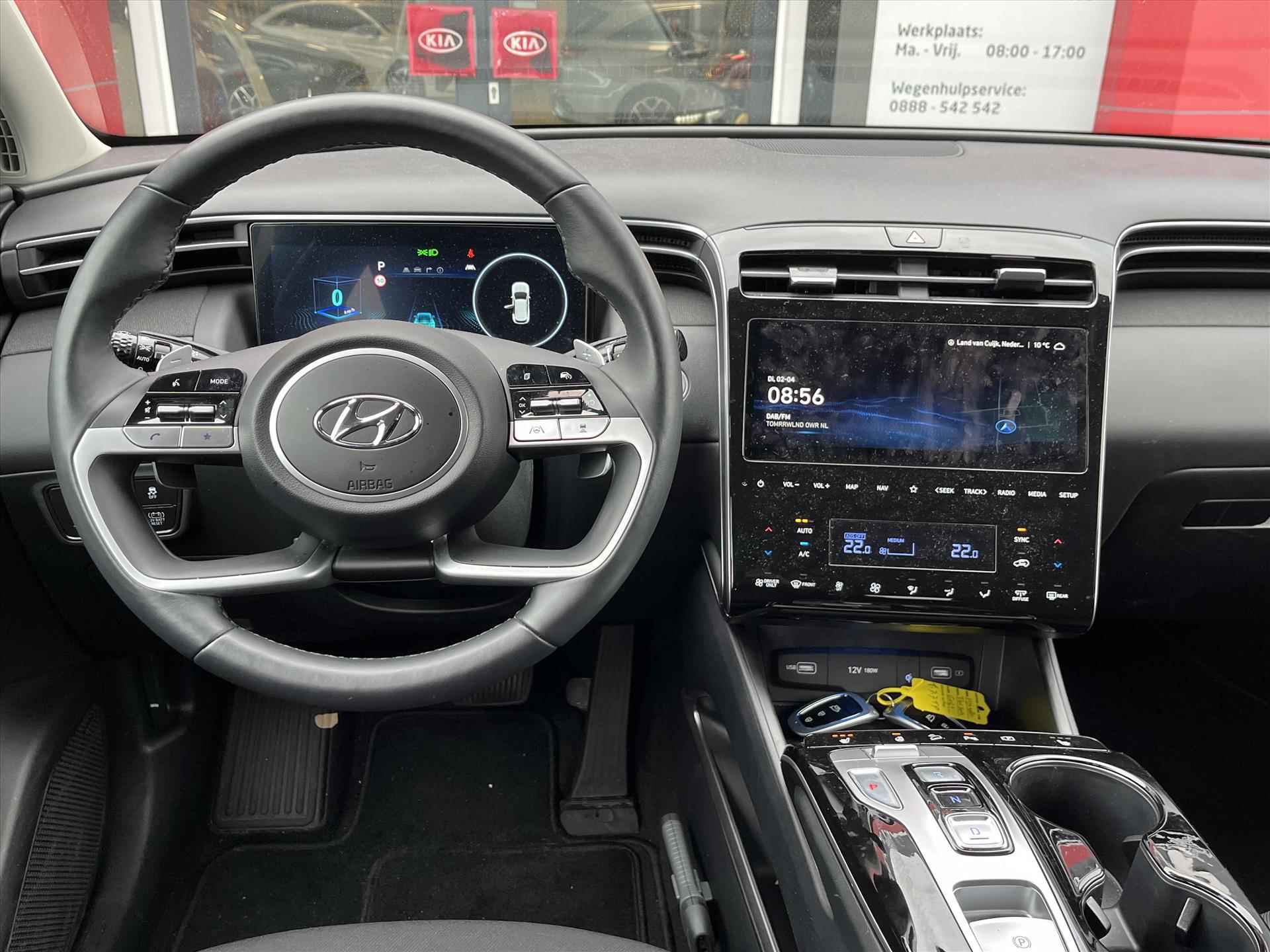 Hyundai Tucson 1.6 T-GDi HEV 230pk Aut. Comfort Smart | Climatronic | Navigatie | Stoelverwarming | Carplay | Parkeer camera | - 3/27