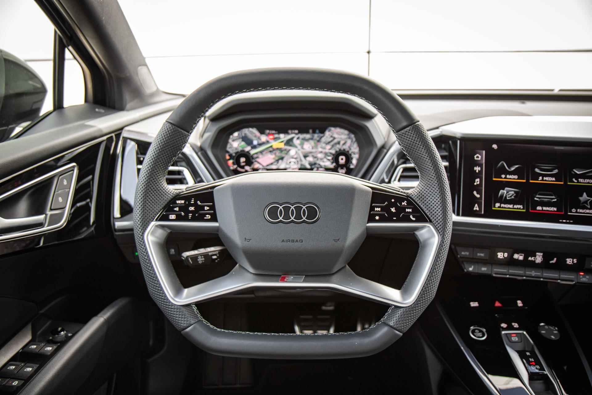 Audi Q4 e-tron 45 286pk S edition 82 kWh | Navigatie | Achteruitrijcamera | Sportstoelen | Adaptive Cruise - 19/43