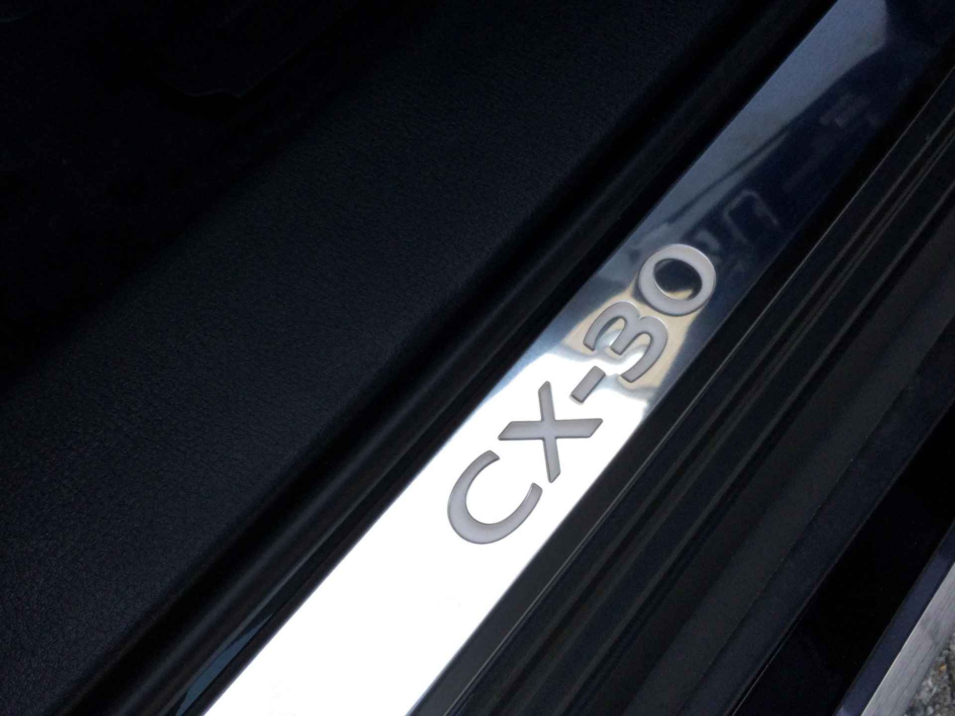 Mazda CX-30 2.0 e-SkyActiv-G M Hybrid Homura Aero Pakket | Dakrails | Instaplijsten | - 25/31