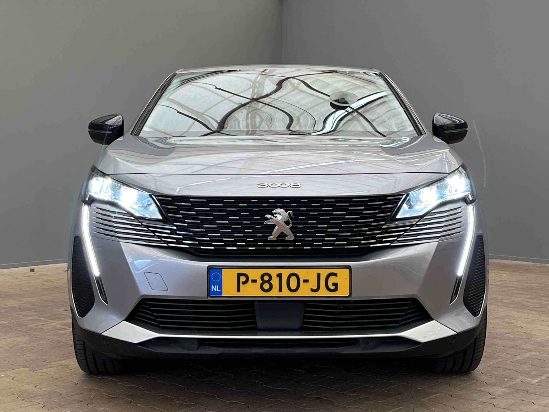 Peugeot 3008 Allure Pack Business HYbrid 225PK | Camera | Navigatie | Stoelverwarming | Elek. Achterklep | Parkeersensoren | Apple/Android Carplay | Chroom | 17" Lichtmetaal | Getint Glas | LED | Cruise | Clima - 13/49