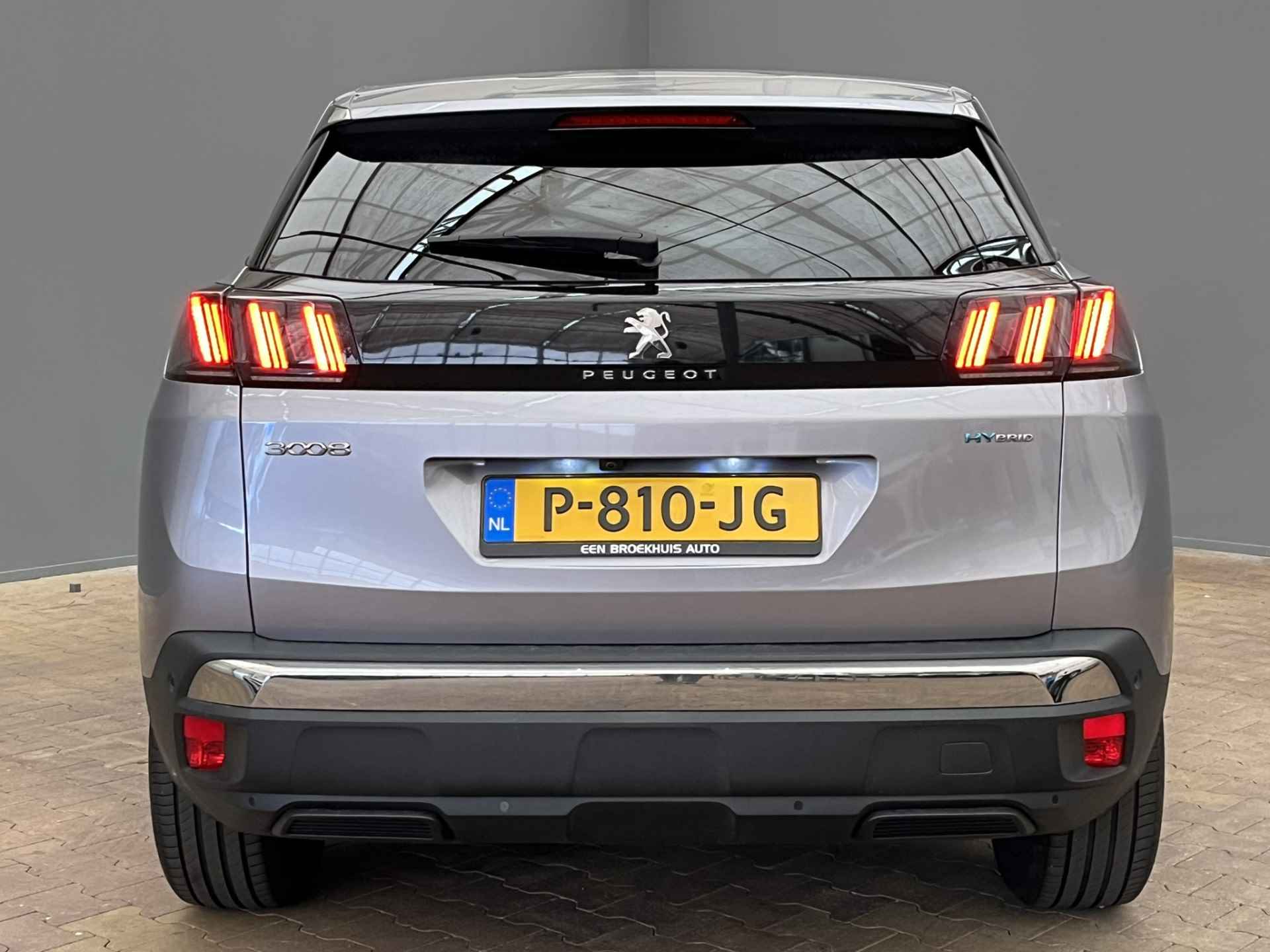 Peugeot 3008 Allure Pack Business HYbrid 225PK | Camera | Navigatie | Stoelverwarming | Elek. Achterklep | Parkeersensoren | Apple/Android Carplay | Chroom | 17" Lichtmetaal | Getint Glas | LED | Cruise | Clima - 14/49