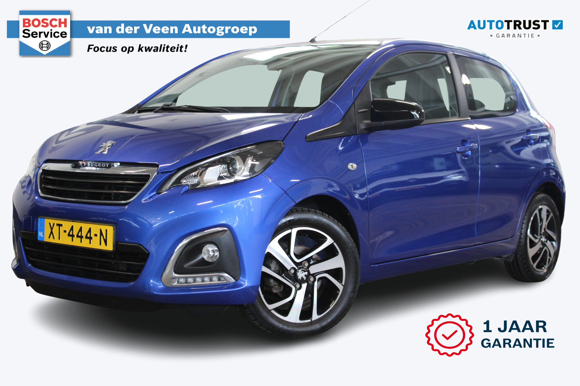 Peugeot 108 1.0 e-VTi Allure | Incl. 12 maanden garantie | 1ste eigenaar! | Automaat | Apple carplay/Android auto | Airco | Schakelflippers | Elektrisch verstelbare spiegels | Dakdragers |