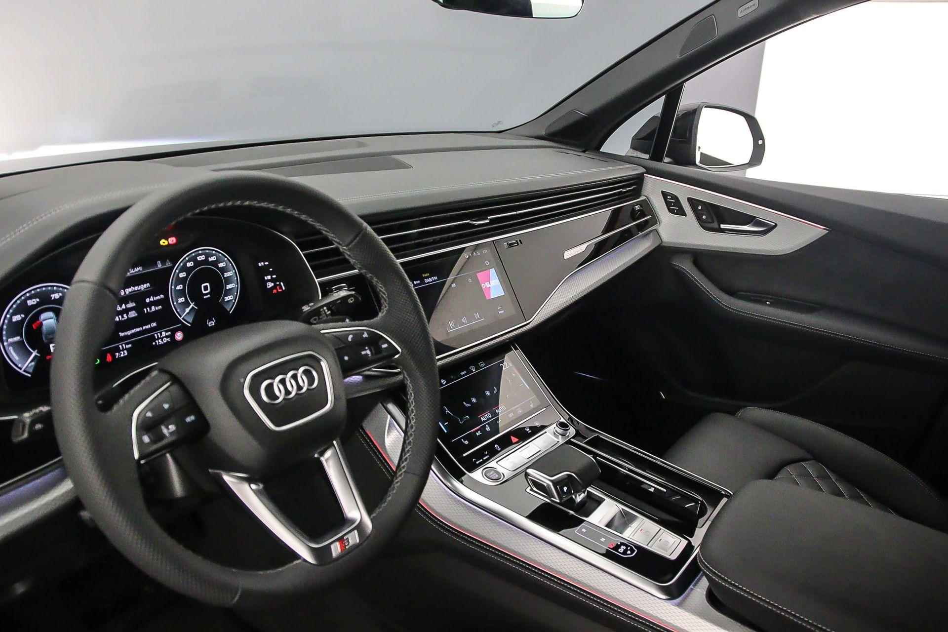 Audi Q7 55 TFSI e quattro Pro Line S 394pk | Vierwielbesturing | Pano | Trekhaak | Laser-Led | B&O | Keyless | Head-Up | Tour/City pack | - 4/61