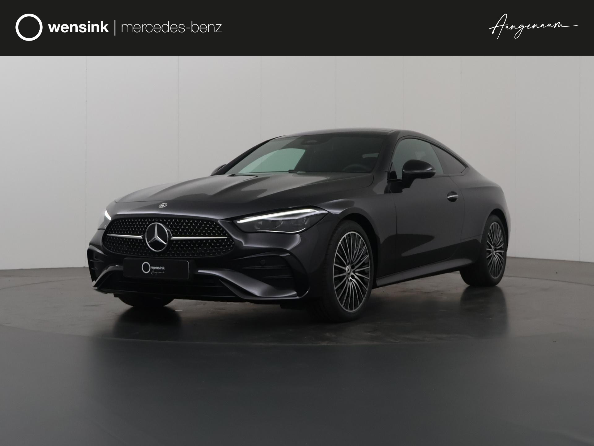 Mercedes-Benz CLE 200 AMG Line Coupé Mercedes-Benz CLE Coupé 200 AMG Line Panoramadak | 19 inch LM velgen | Rode Gordels | Memory Stoelen | Night pakket | Alarmklasse 3 | Sfeerverlichting |