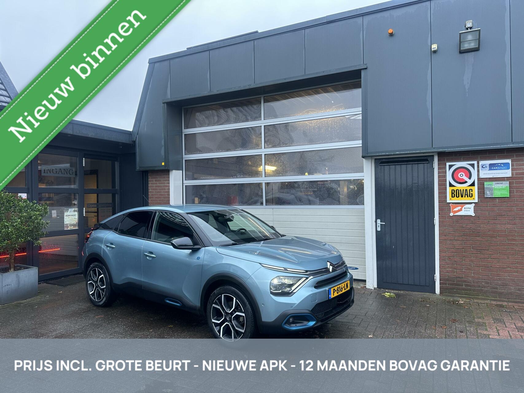 Citroen Ë-C4 50 kWh HEAD-UP/KEYLESS/CARPLAY *ALL-IN PRIJS*