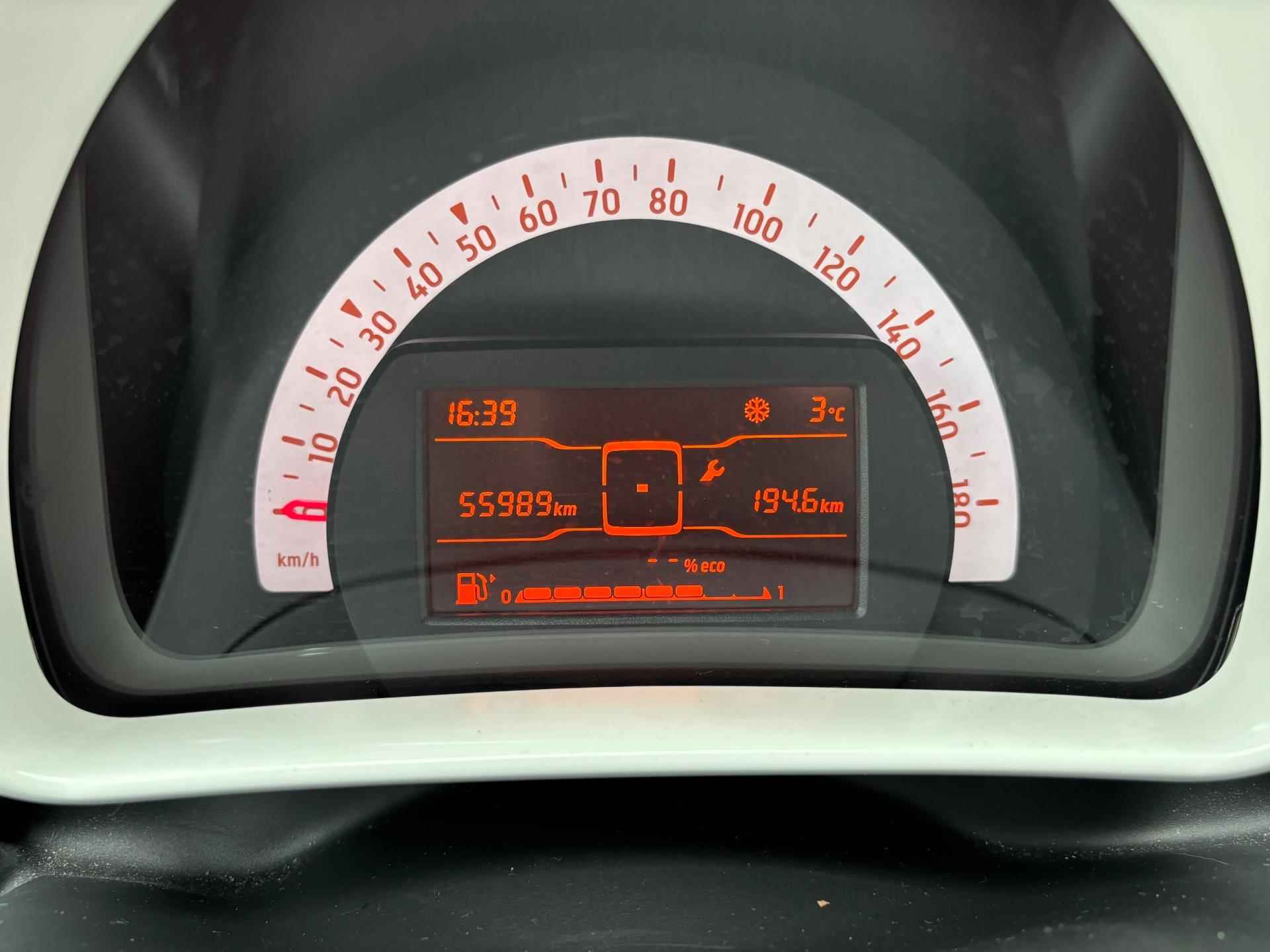 Smart Forfour 1.0 (71pk) Pure - cruise control - climate control - 20/25