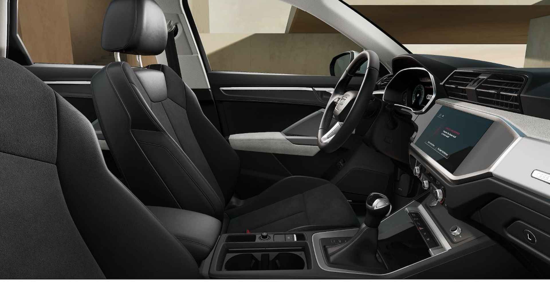 Audi Q3 45 TFSI e 245pk s-tronic S Line exterieur | Matrix | Pivacy glass | Homelink | Stoelverwarming | Sportstoelen | Leder-Dinamica | Adaptive cruise control - 7/7