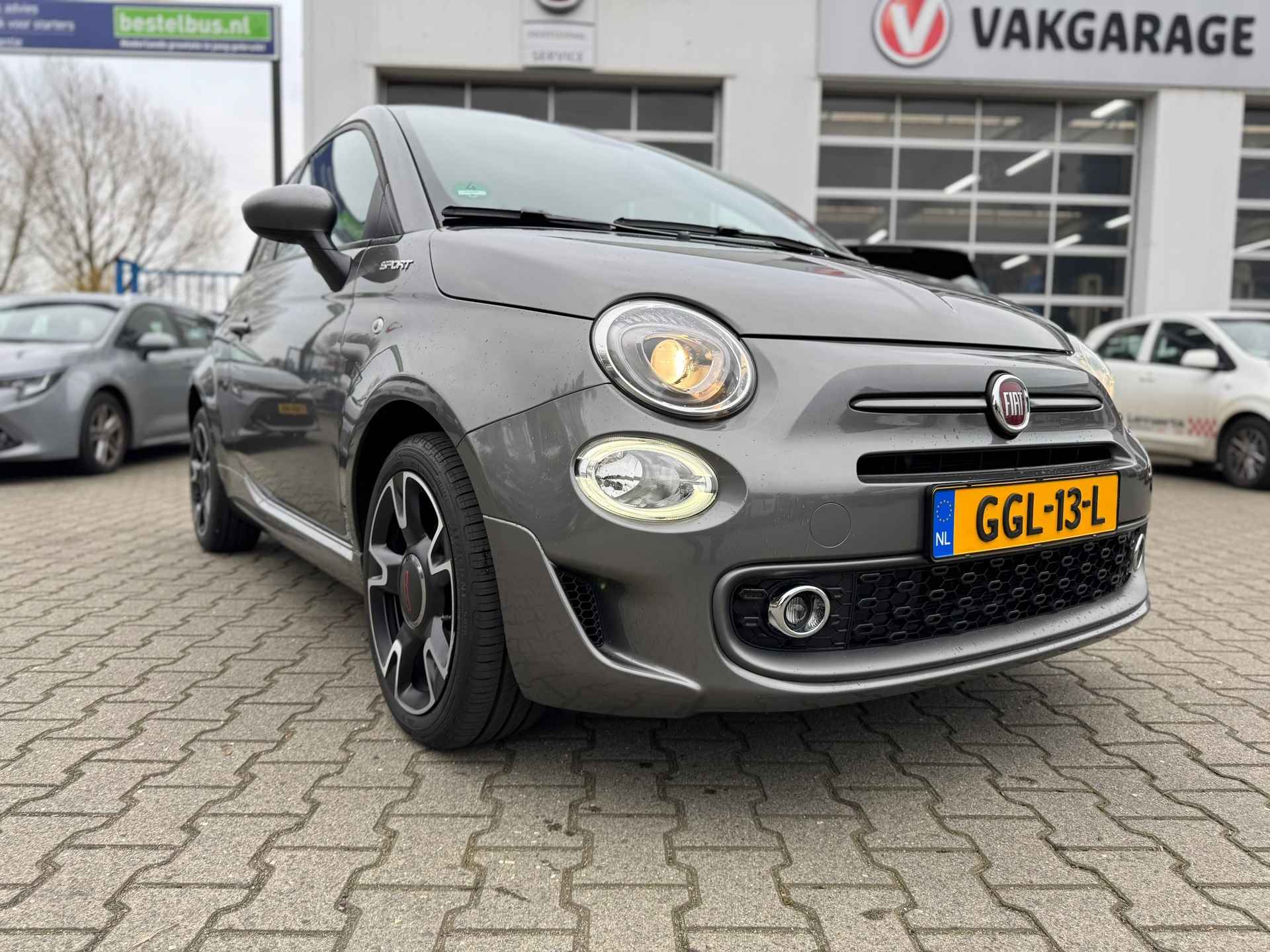 Fiat 500 1.0 Hybrid Sport Schuif-Kanteldak (BOVAG/RIJKLAARPRIJS) - 5/27