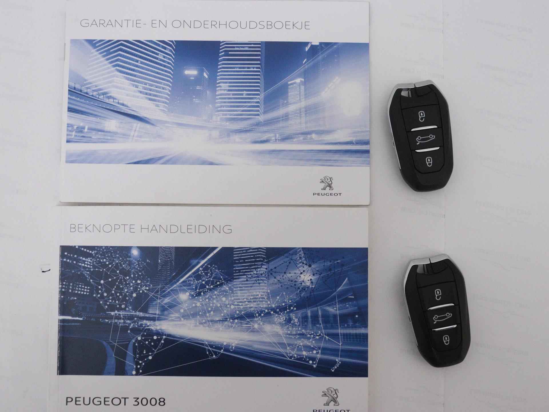 Peugeot 3008 1.2 PureTech Allure | 125PK | Automaat | Rijklaar! |  Volledig leder | Navigatie| Trekhaak | Panoramadak | - 18/22