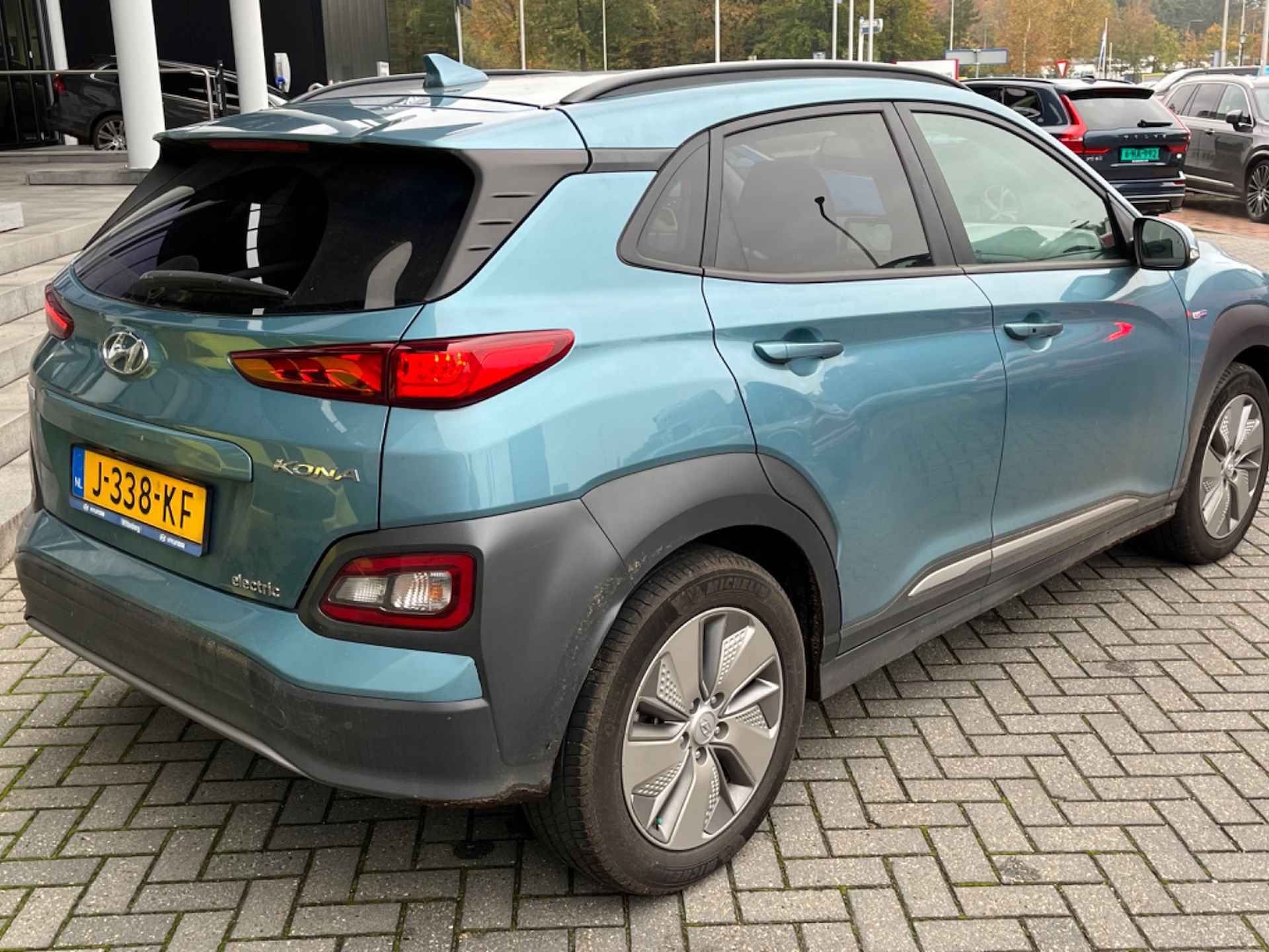 Hyundai KONA EV FASHION 64KWH | NL-AUTO! | CAMERA | KRELL AUDIO | HEAD-UP | BLIS | PRACHTIGE STAAT! - 9/9