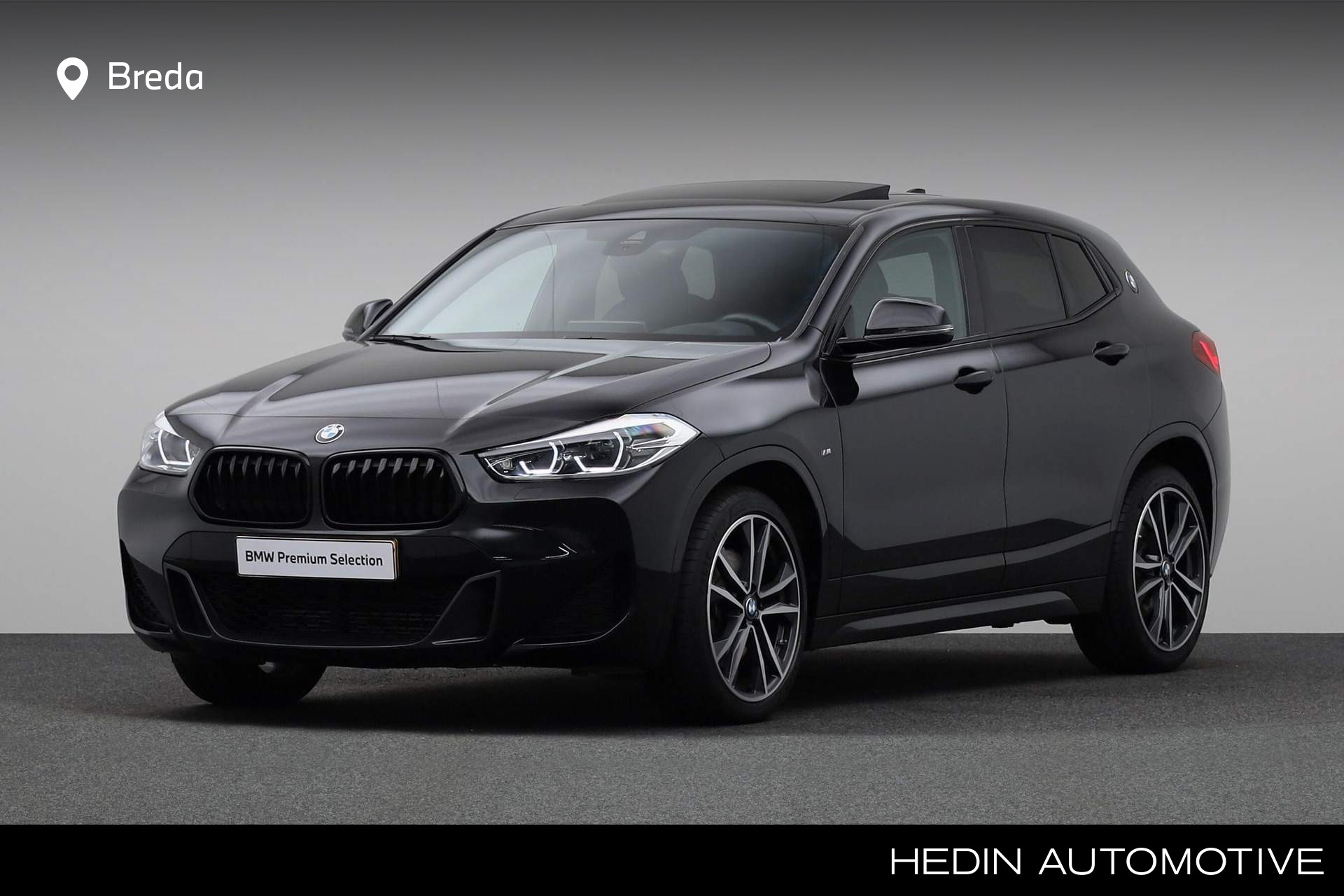 BMW X2 xDrive20i High Executive | M-sport Shadow Line | Active Cruise Control | Navigatie Plus | Sportstoelen | Stoelverwarming | Schuif-/ Panoramadak | HiFi | PDC voor/ achter |