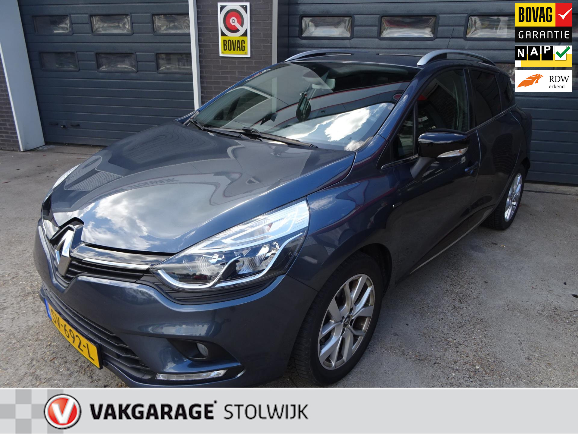 Renault Clio 0.9 TCe Limited trekhaak,rijklaarprijs bij viaBOVAG.nl