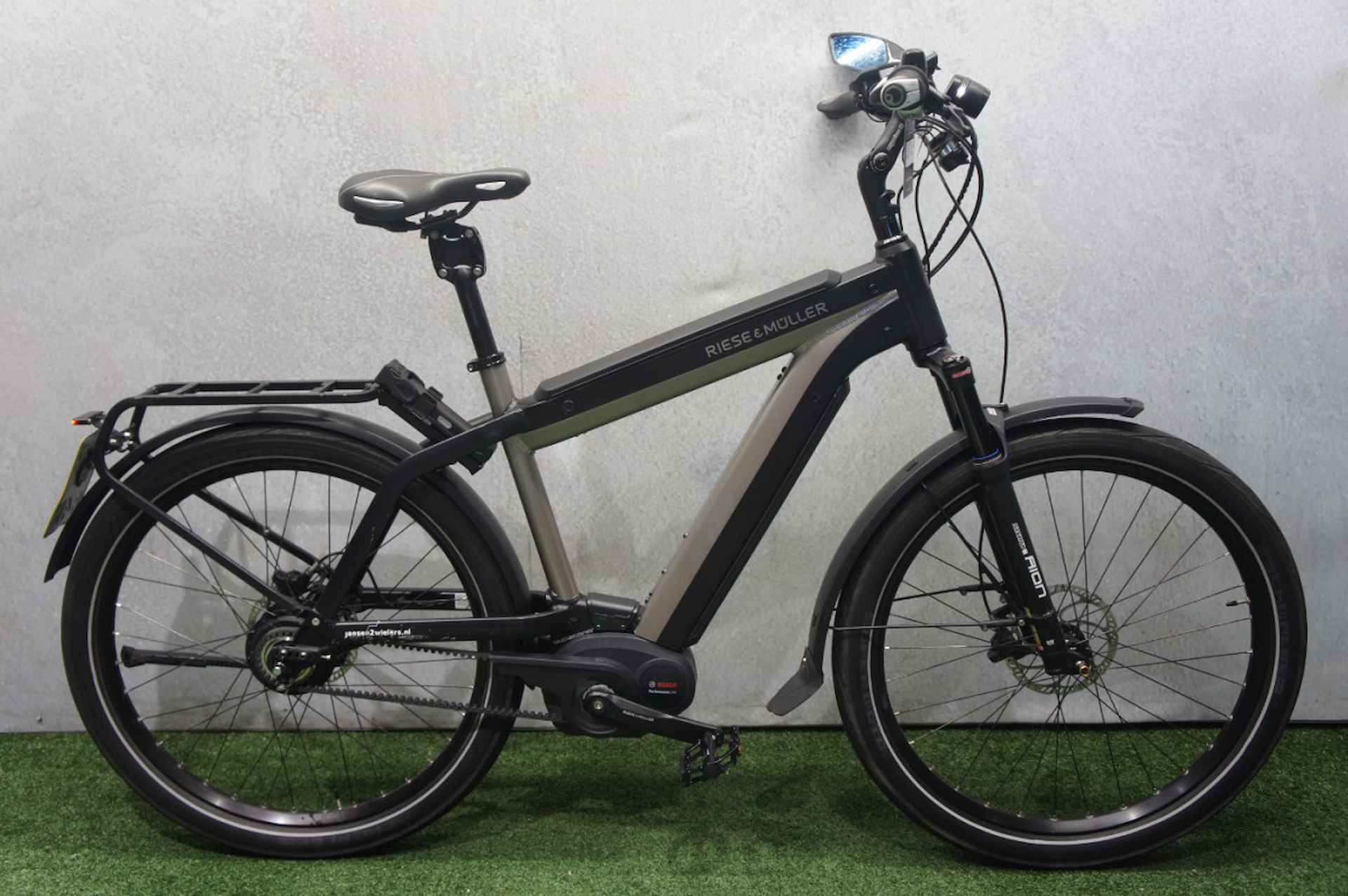 Riese & Müller Super Charger Heren Urban Silver Metalic 53cm 2018 - 1/7