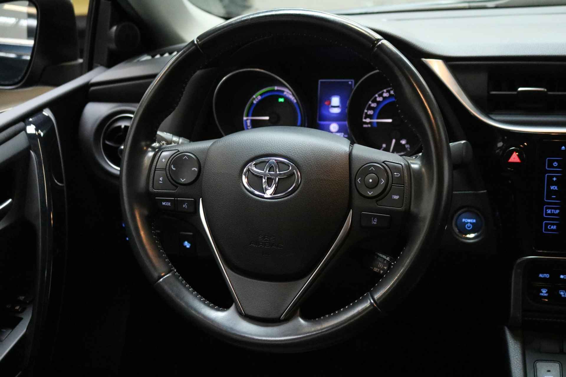 Toyota Auris 1.8 Hybrid Dynamic, Navi, DAB, 17" velgen - 11/35