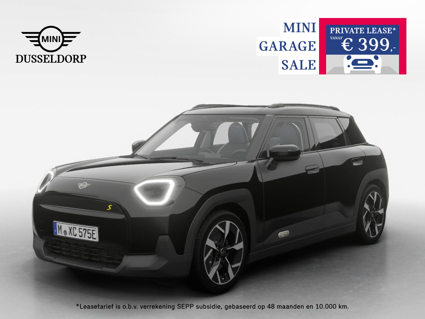 MINI Aceman SE Classic Pakket M PRIVATE LEASE EUR 439,- (48 mnd/10.000 km incl. SEPP subsidie)