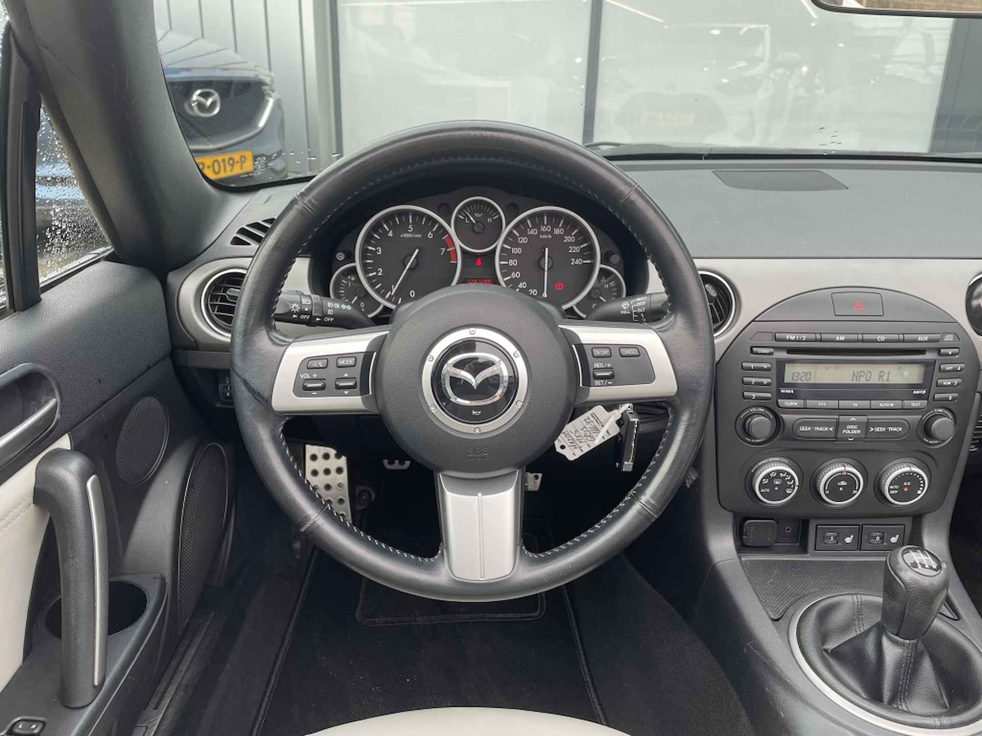 Mazda MX-5 1.8 TS | Cruise | Stoelverw. | Wit leder - 8/16