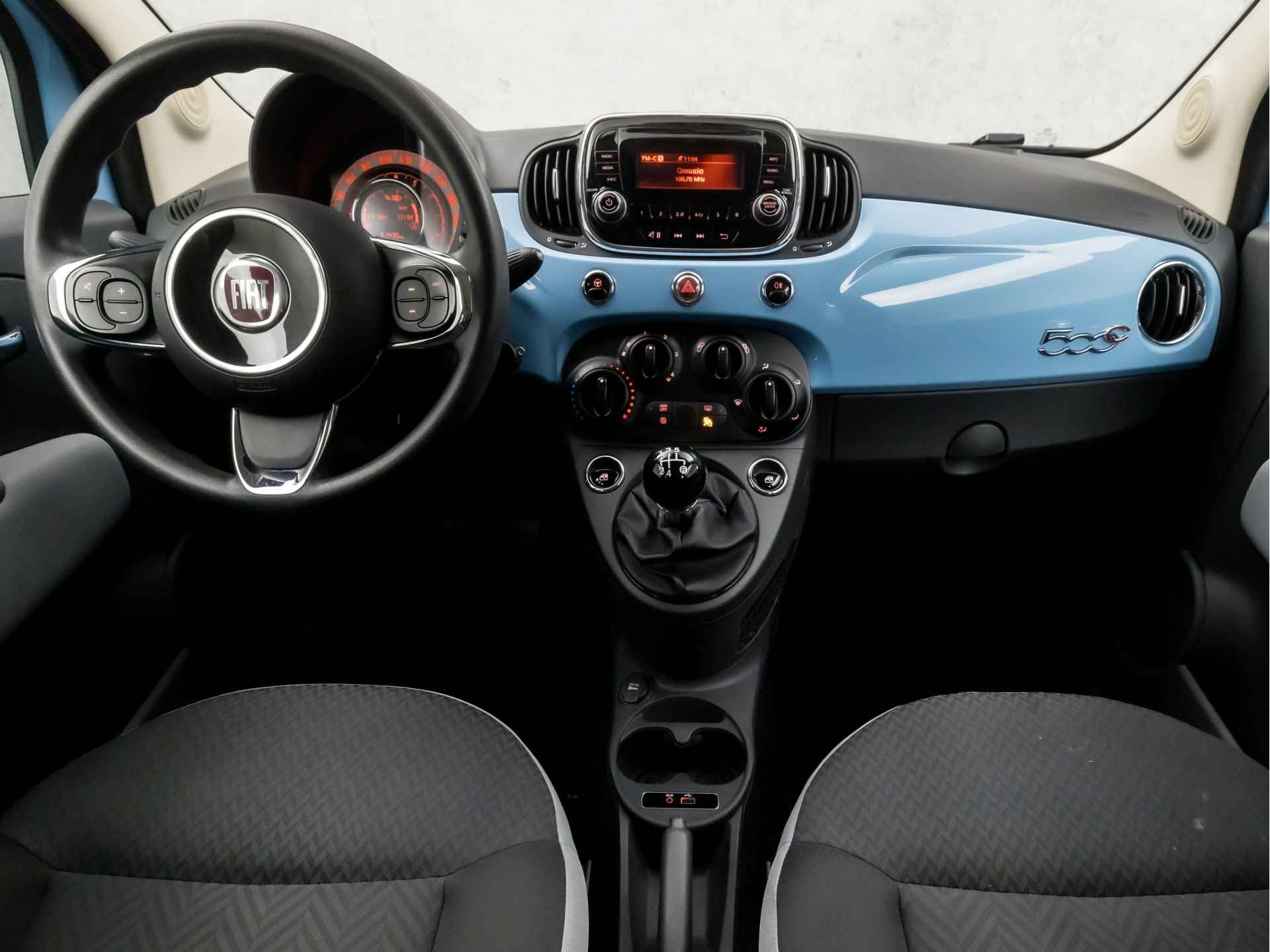 Fiat 500C 1.0 TwinAir Baby Blue (RADIO, NAP, ELEK PAKKET, SPORTSTOELEN, LM VELGEN, NIEUWE APK, NIEUWSTAAT) - 6/32