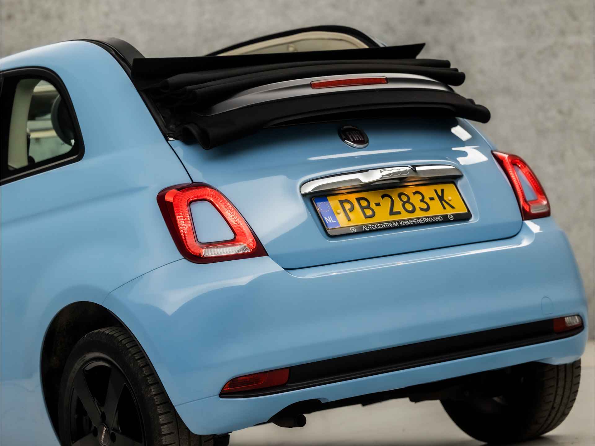 Fiat 500C 1.0 TwinAir Baby Blue (RADIO, NAP, ELEK PAKKET, SPORTSTOELEN, LM VELGEN, NIEUWE APK, NIEUWSTAAT) - 11/32