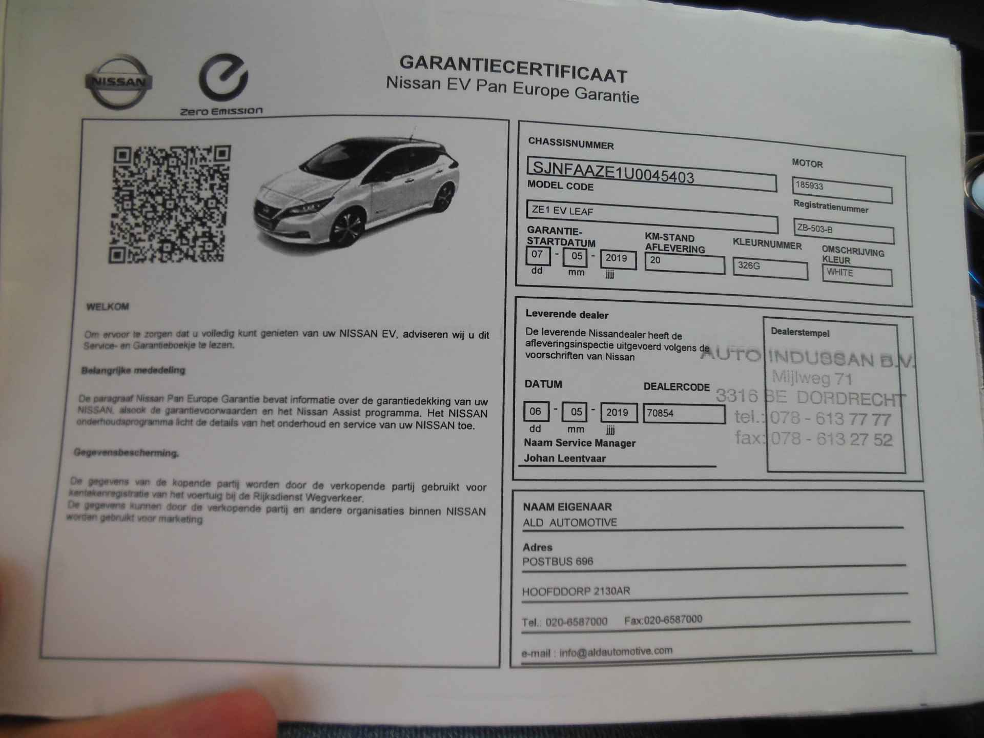 Nissan Leaf N-Connecta 40 kWh incl. btw 12 maanden Bovag garantie carplay android  ex SEPP a 2000€ - 21/24