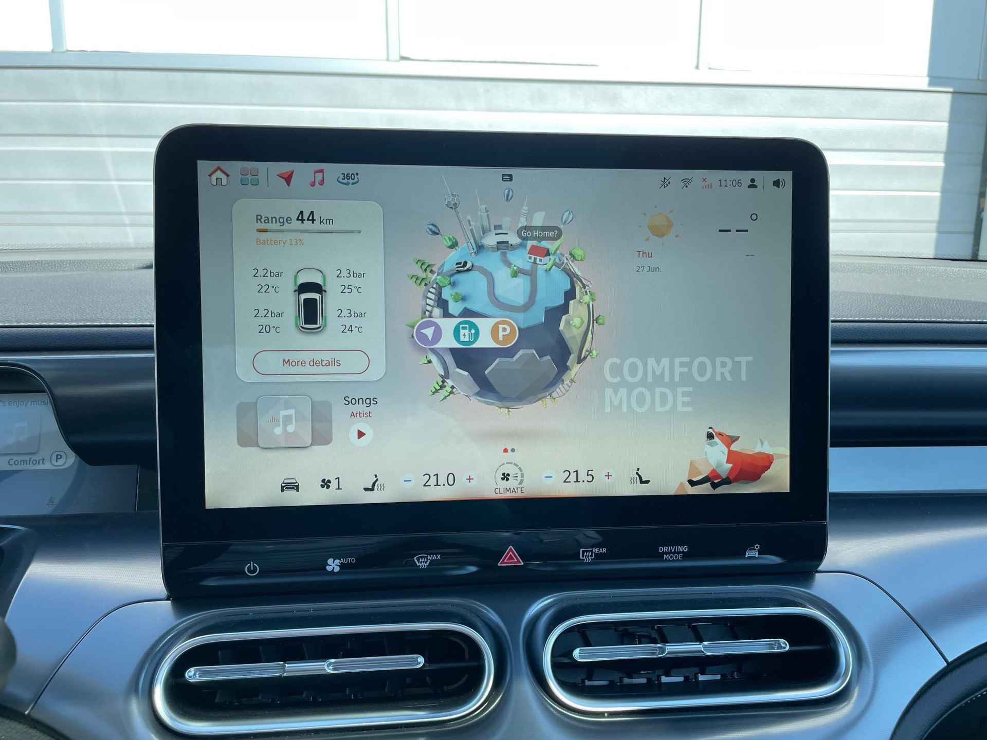 smart #1 Pro+ | Panoramadak | CyberSparks LED Koplampen | Apple CarPlay | Android Auto | 360° Camera | Sfeerverlichting | Stuurverwarming | Stoelverwarming | Elektrisch Verstelbare Voorstoelen | 7,4 KW Laden - 14/18