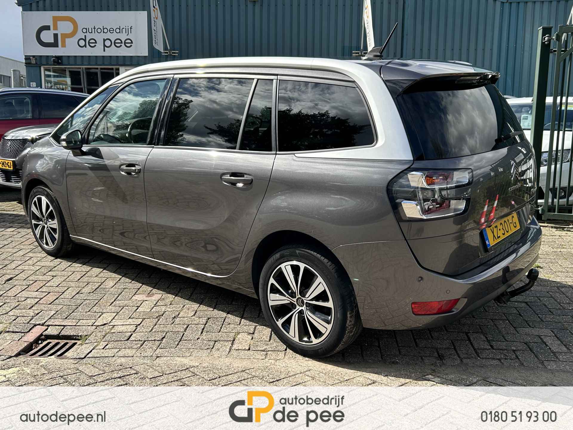 Citroën Grand C4 Spacetourer 1.2 PureTech Business GARANTIE/7-PERS/CLIMA/CRUISE/CARPLAY/NAVI/CAMERA/TREKHAAK rijklaarprijs! - 17/19