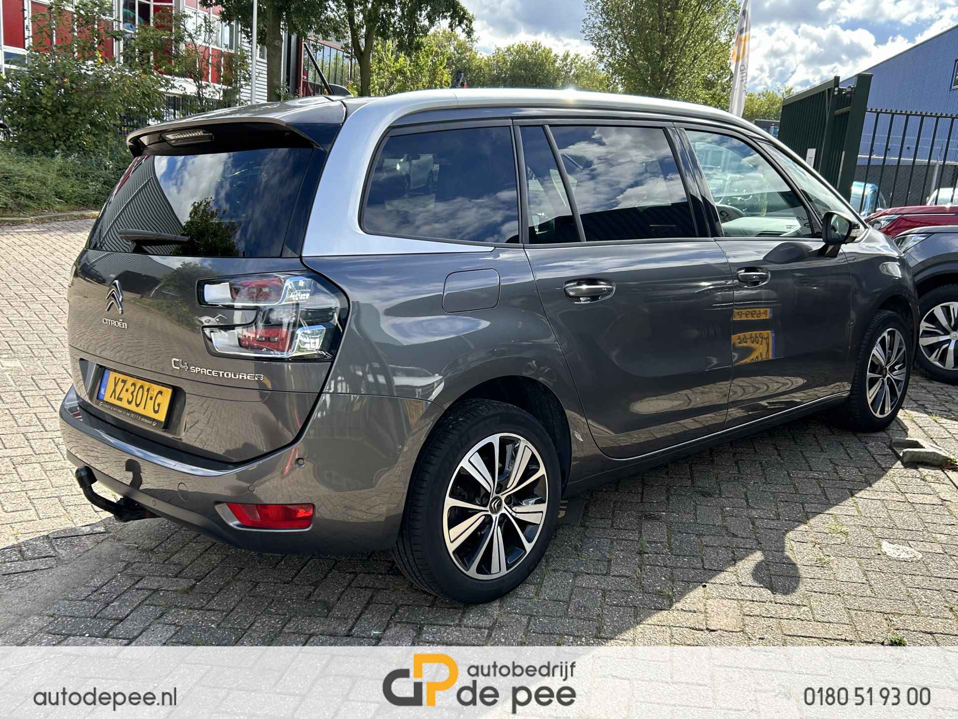 Citroën Grand C4 Spacetourer 1.2 PureTech Business GARANTIE/7-PERS/CLIMA/CRUISE/CARPLAY/NAVI/CAMERA/TREKHAAK rijklaarprijs! - 18/19